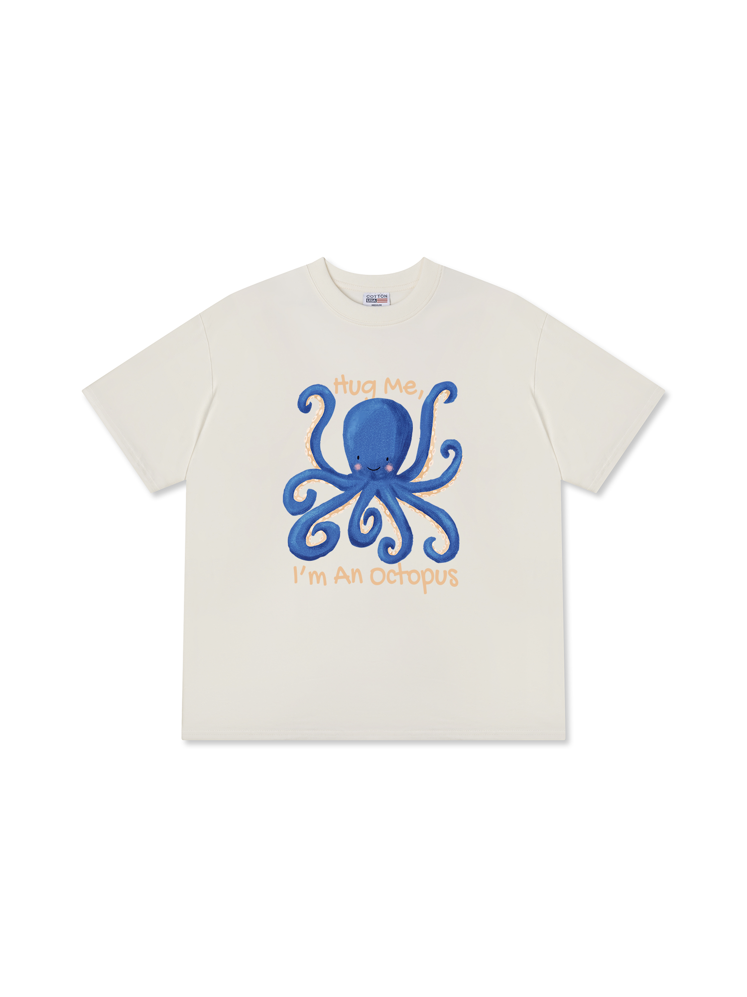 Áo Thun Relaxed Fit Tshirt Tropical Octopus