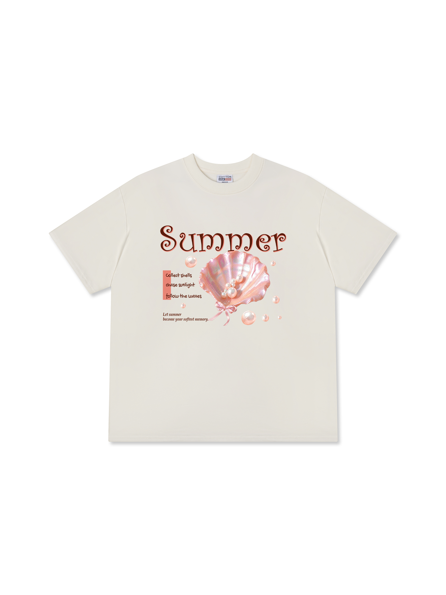 Áo Thun Relaxed Fit Tshirt Tropical Shell