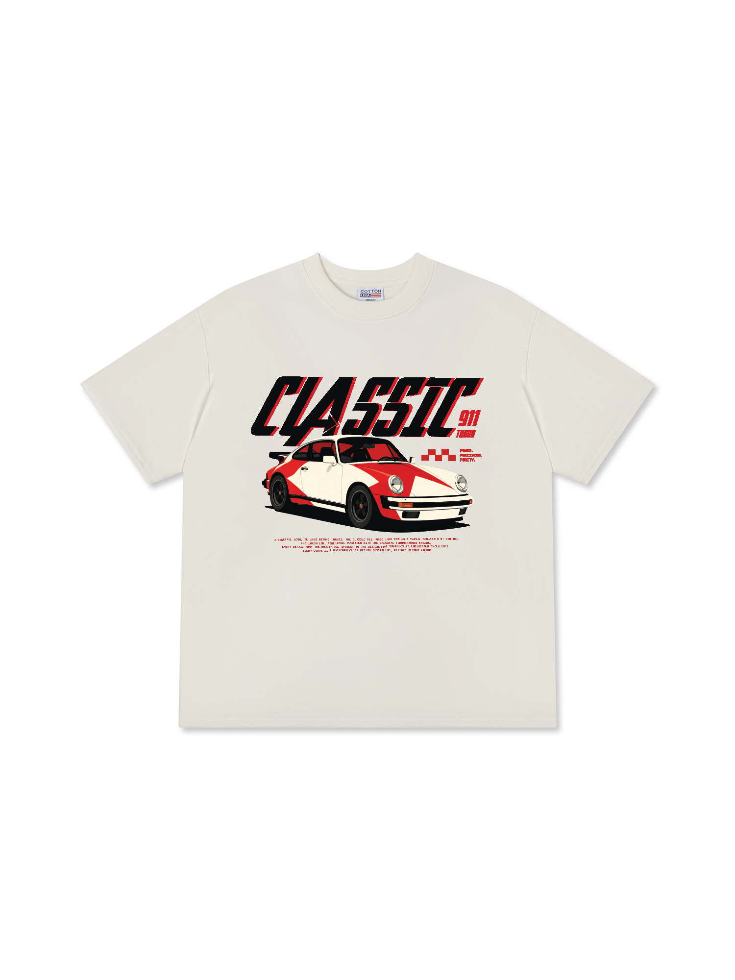 Áo Thun Relaxed Fit Car Classic 911
