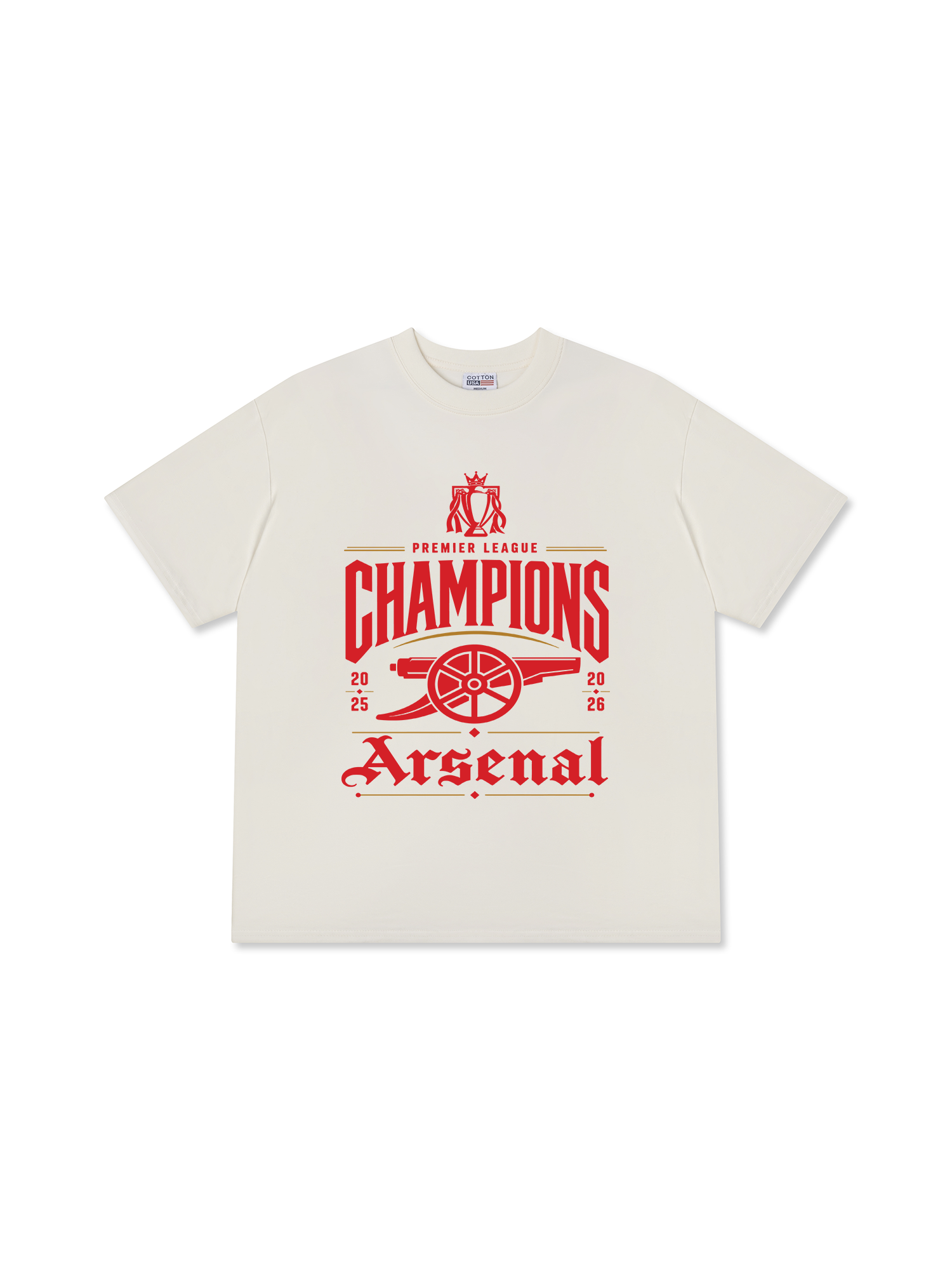 Áo Thun Relaxed Fit Soccer Premier League Arsenal