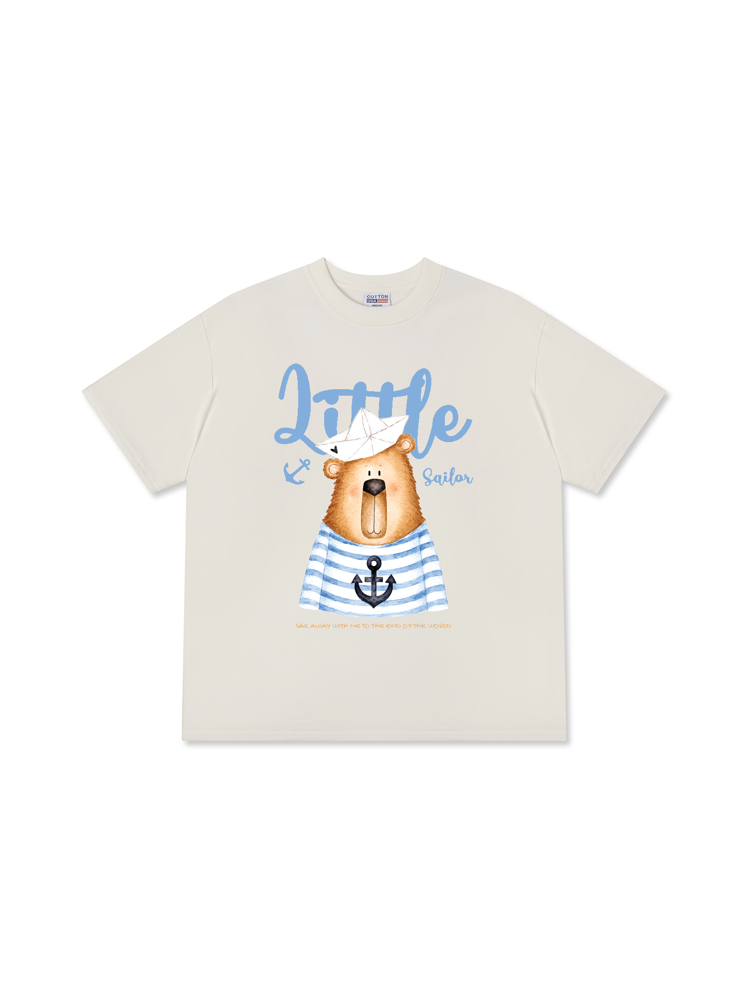 Áo Thun Relaxed Fit Bear Town Little Sailor