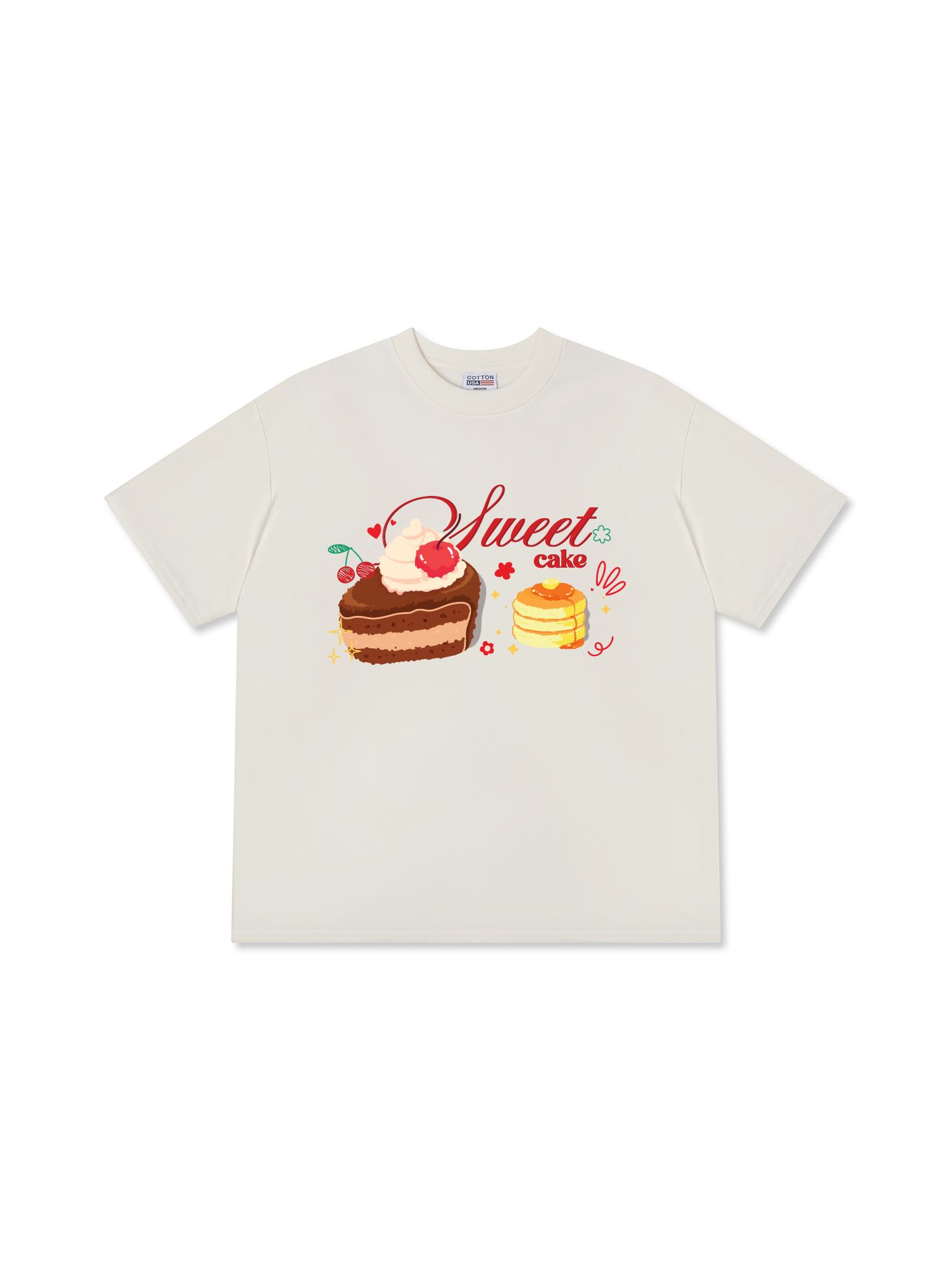Áo Thun Relaxed Fit Sweet Cake