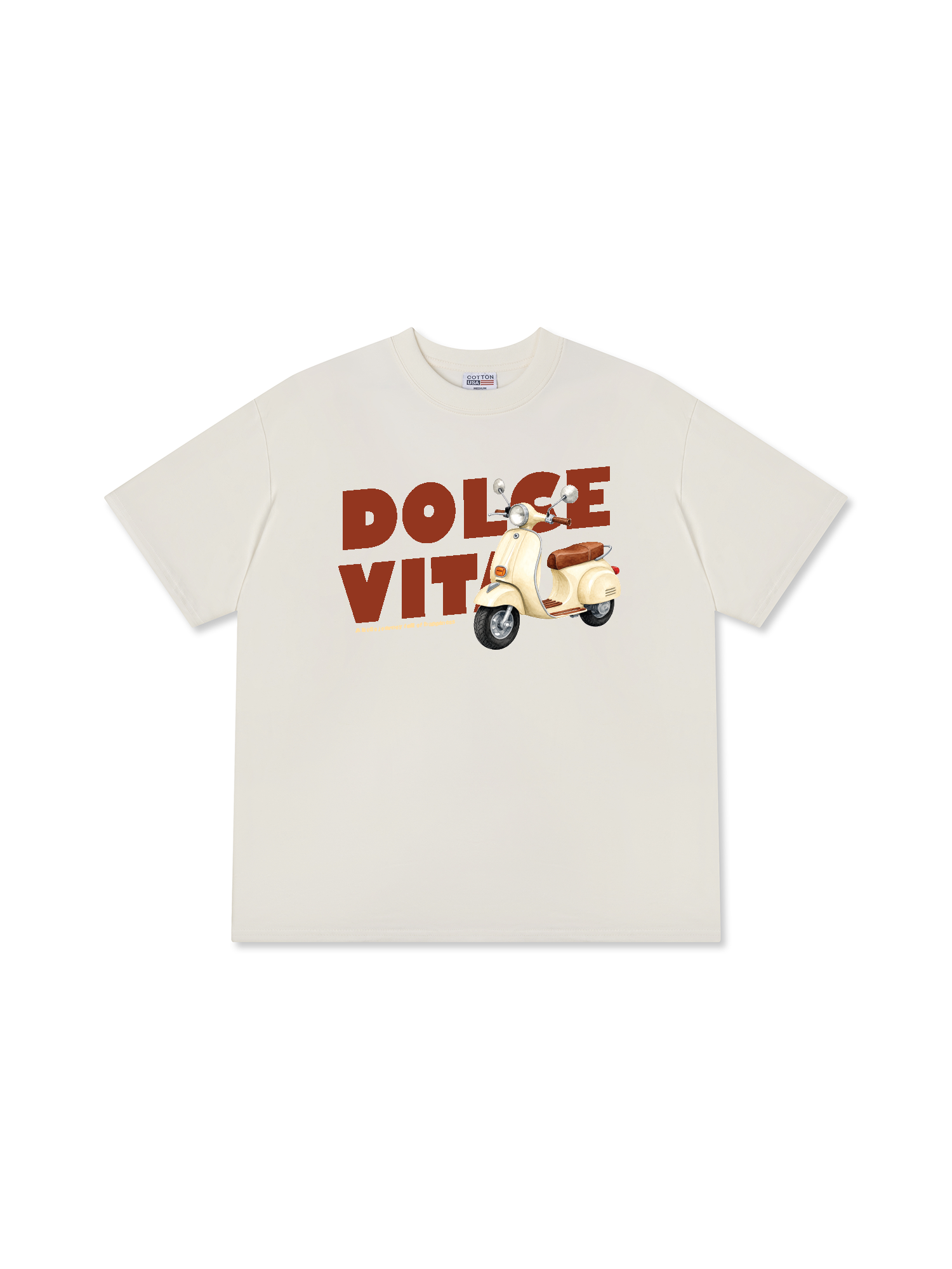 Áo Thun Relaxed Fit Car Dolce Vita