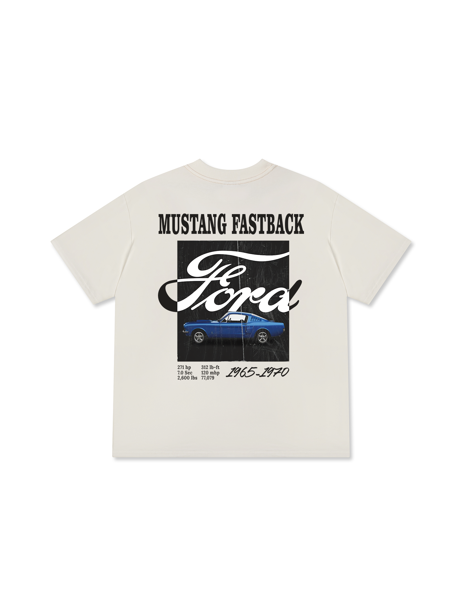 Áo Thun Relaxed Fit Ford Mustang Fastback