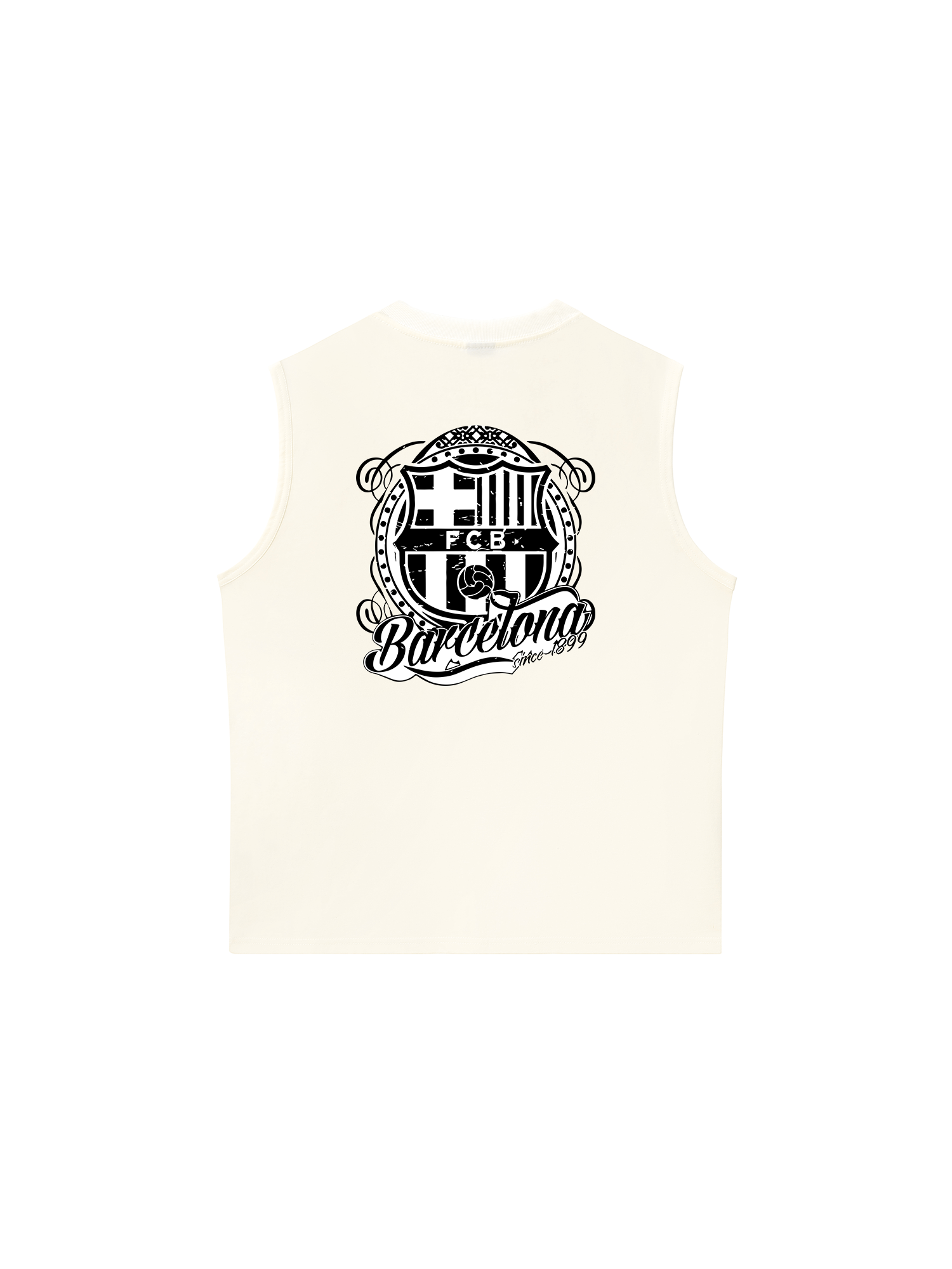 Áo Ba Lỗ Relaxed Fit Barcelona Classic