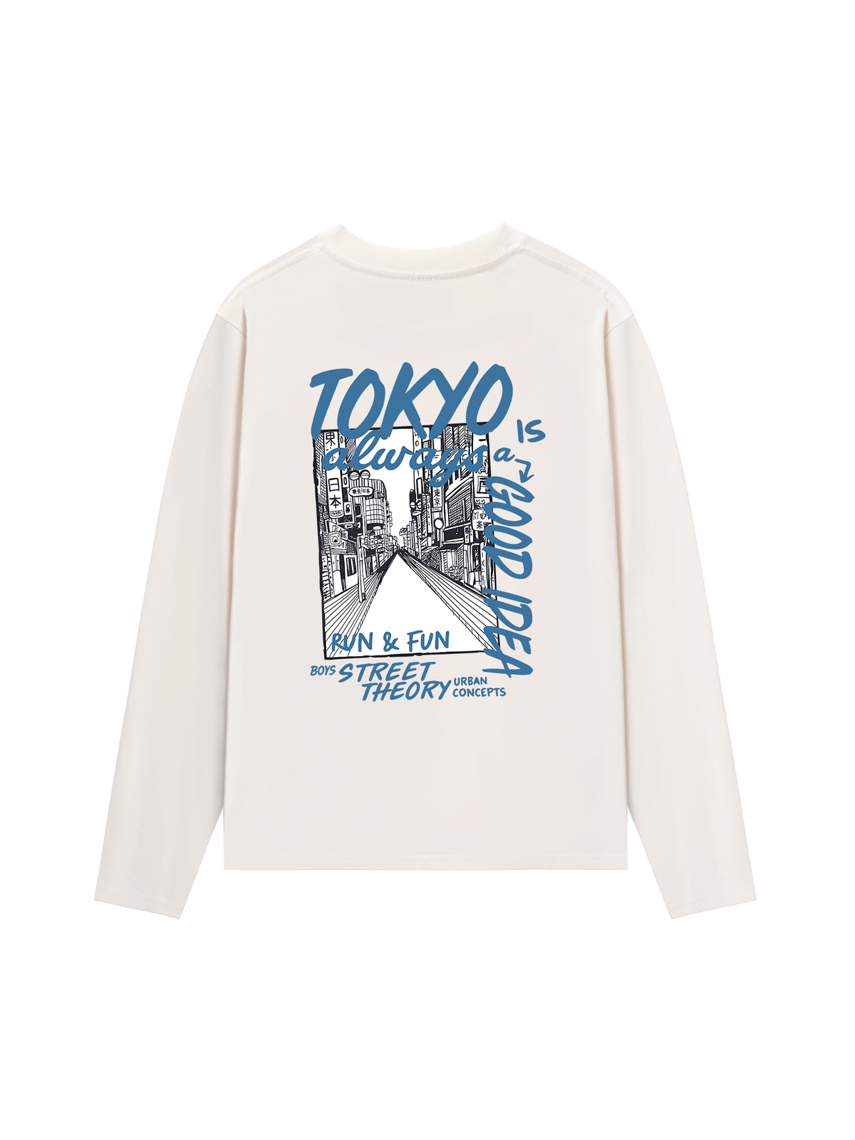 Áo Thun Dài Tay COTTON Tokyo Always Is A Good Idea
