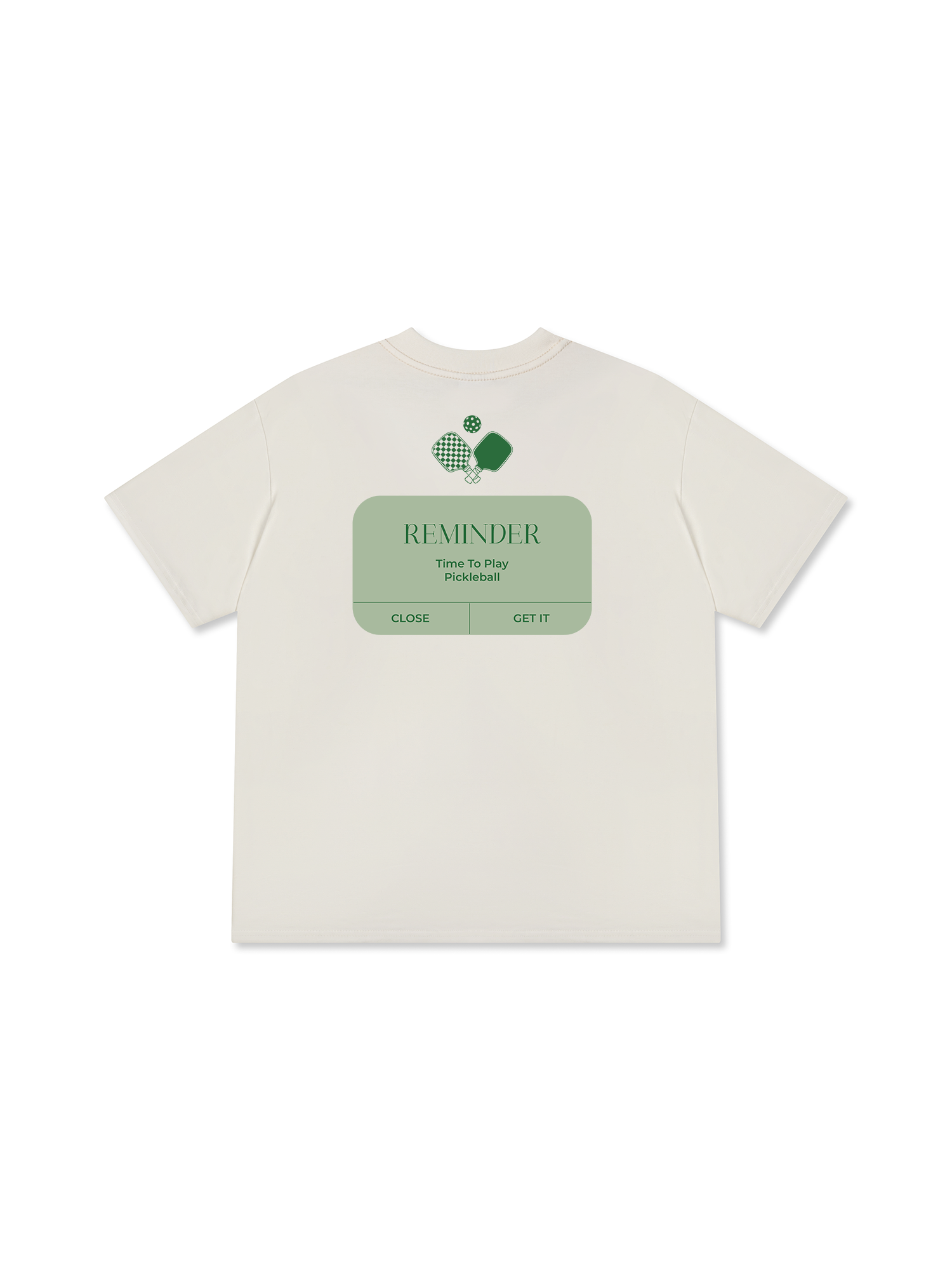 Áo Thun Relaxed Fit Reminder Time To Play Pickleball