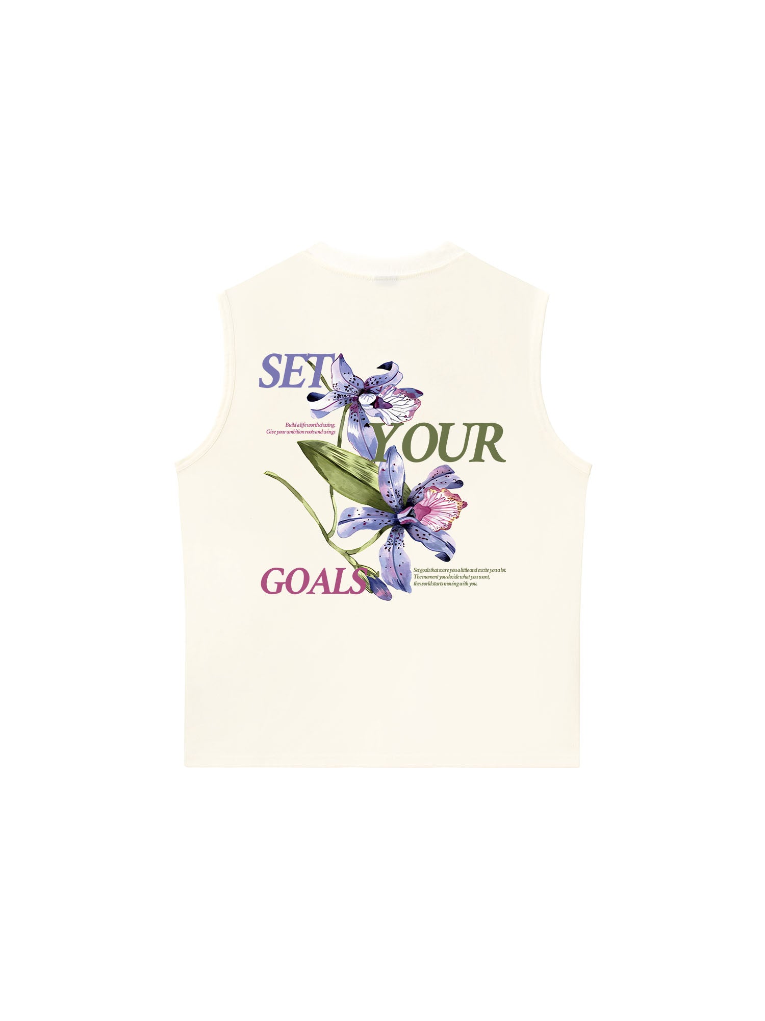 Áo Ba Lỗ Relaxed Fit Set Your Goals