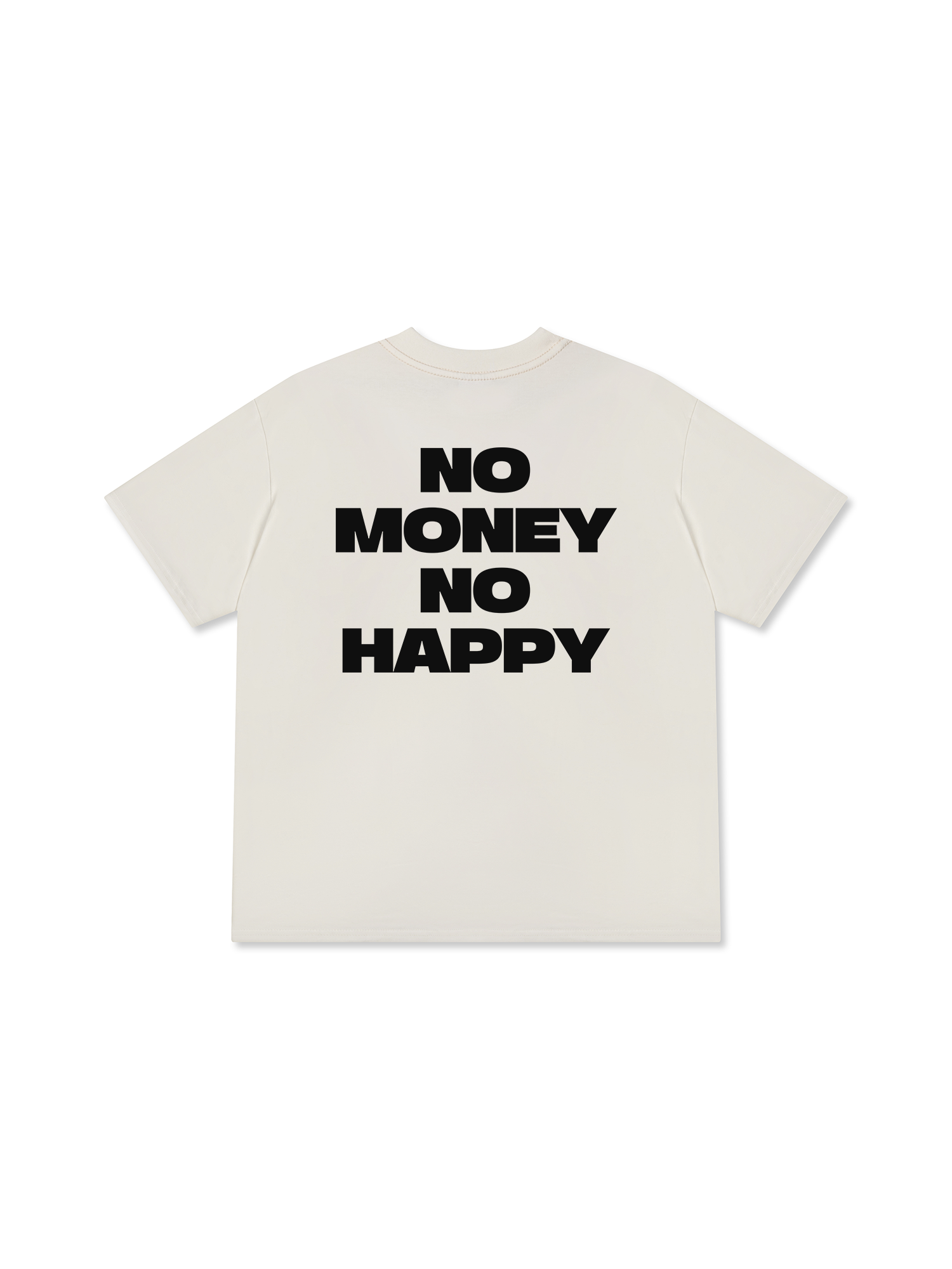 Áo Thun Relaxed Fit Money No Money No Happy