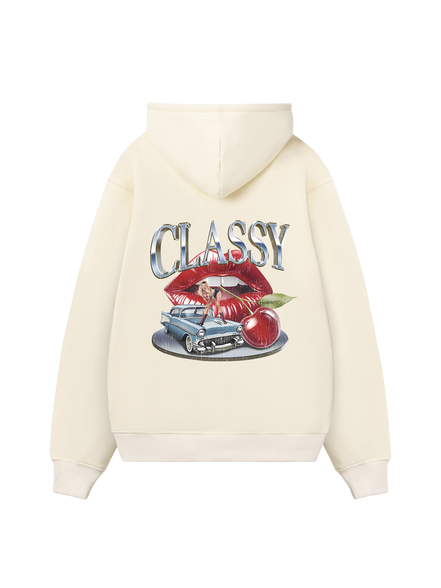 Cherry Vintage Classy Hoodie