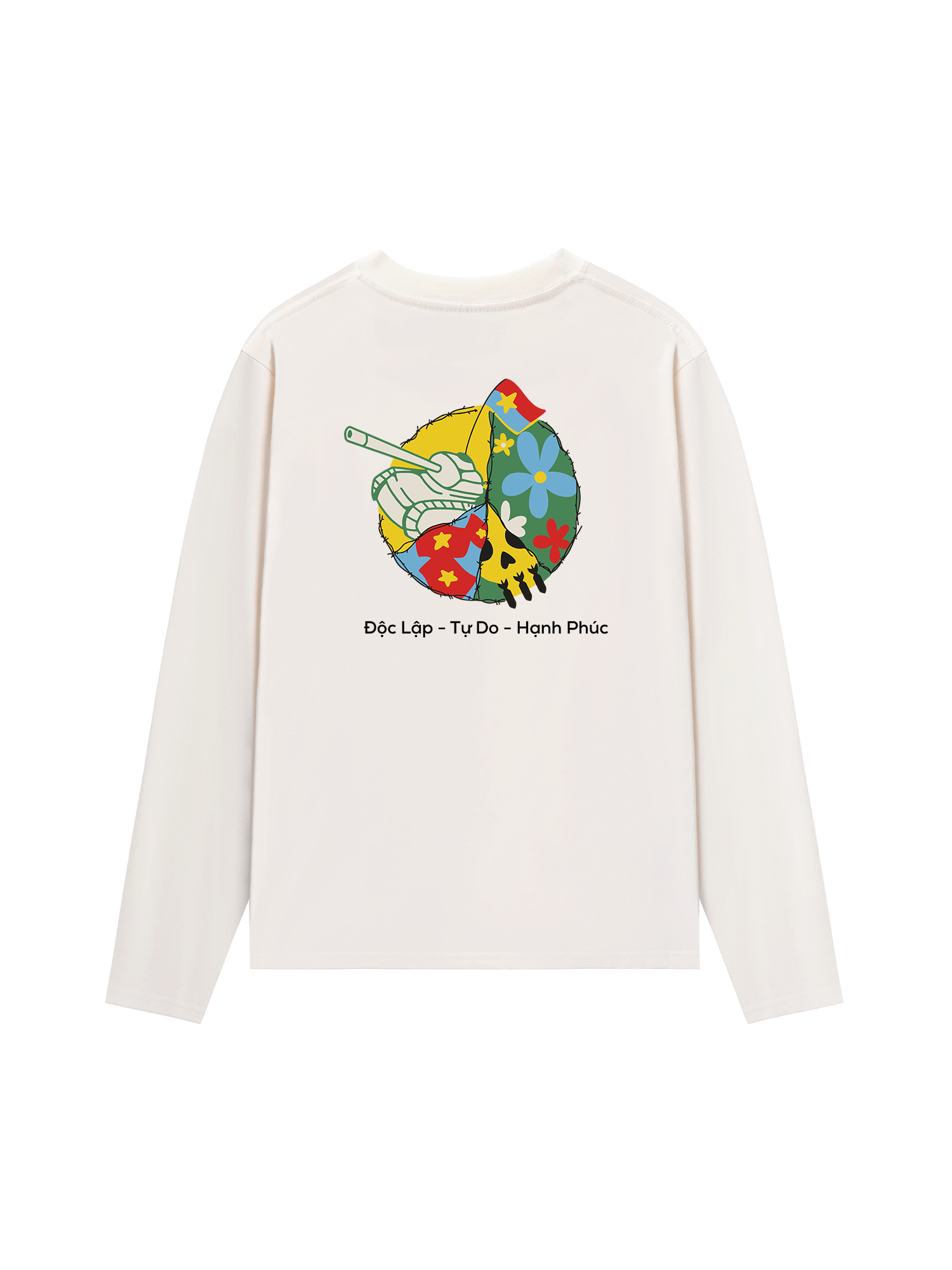 Áo Thun Dài Tay Hoà Bình Việt Nam