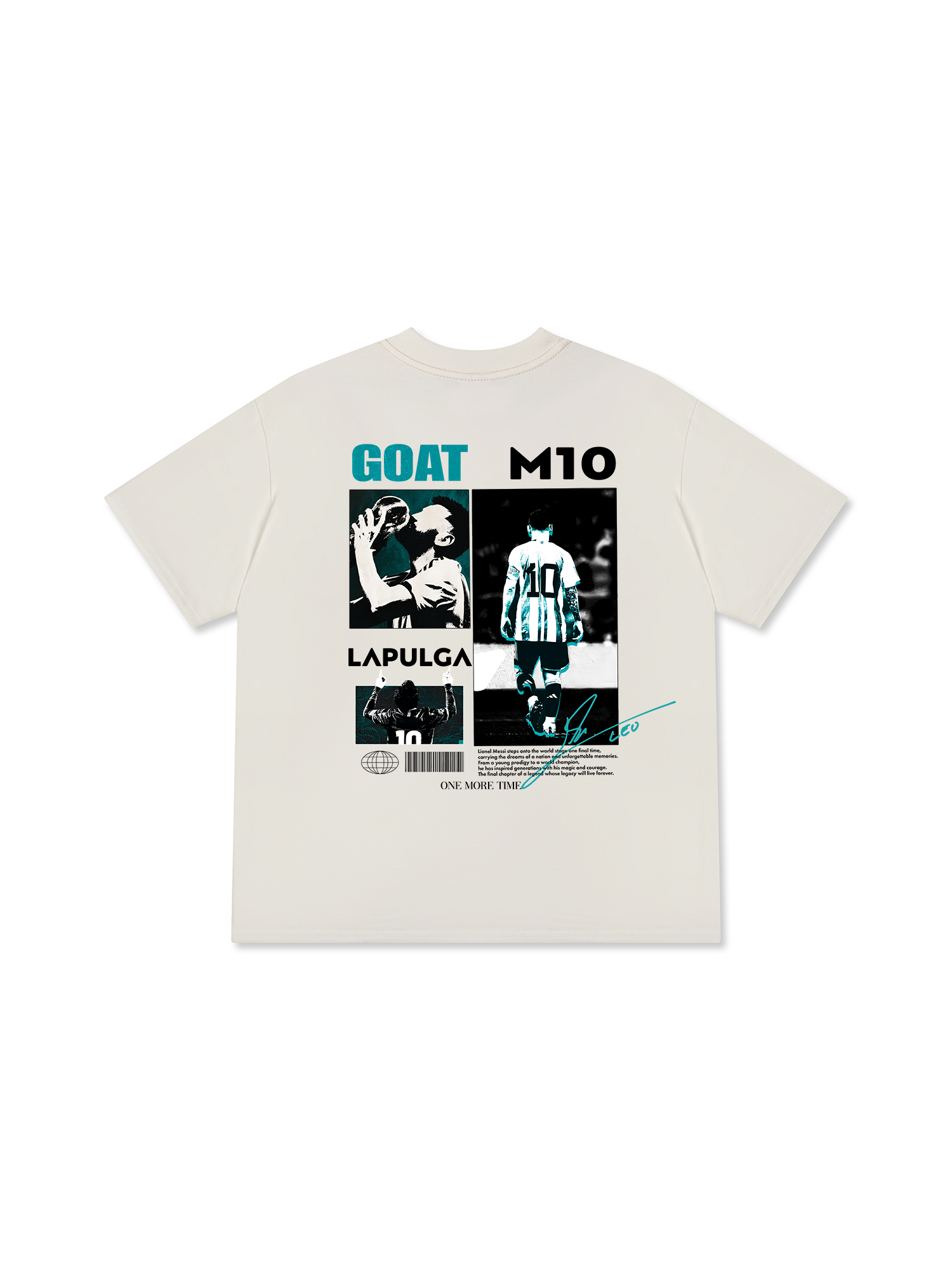 Áo Thun Relaxed Fit M10 - GOAT - ONE MORE TIME