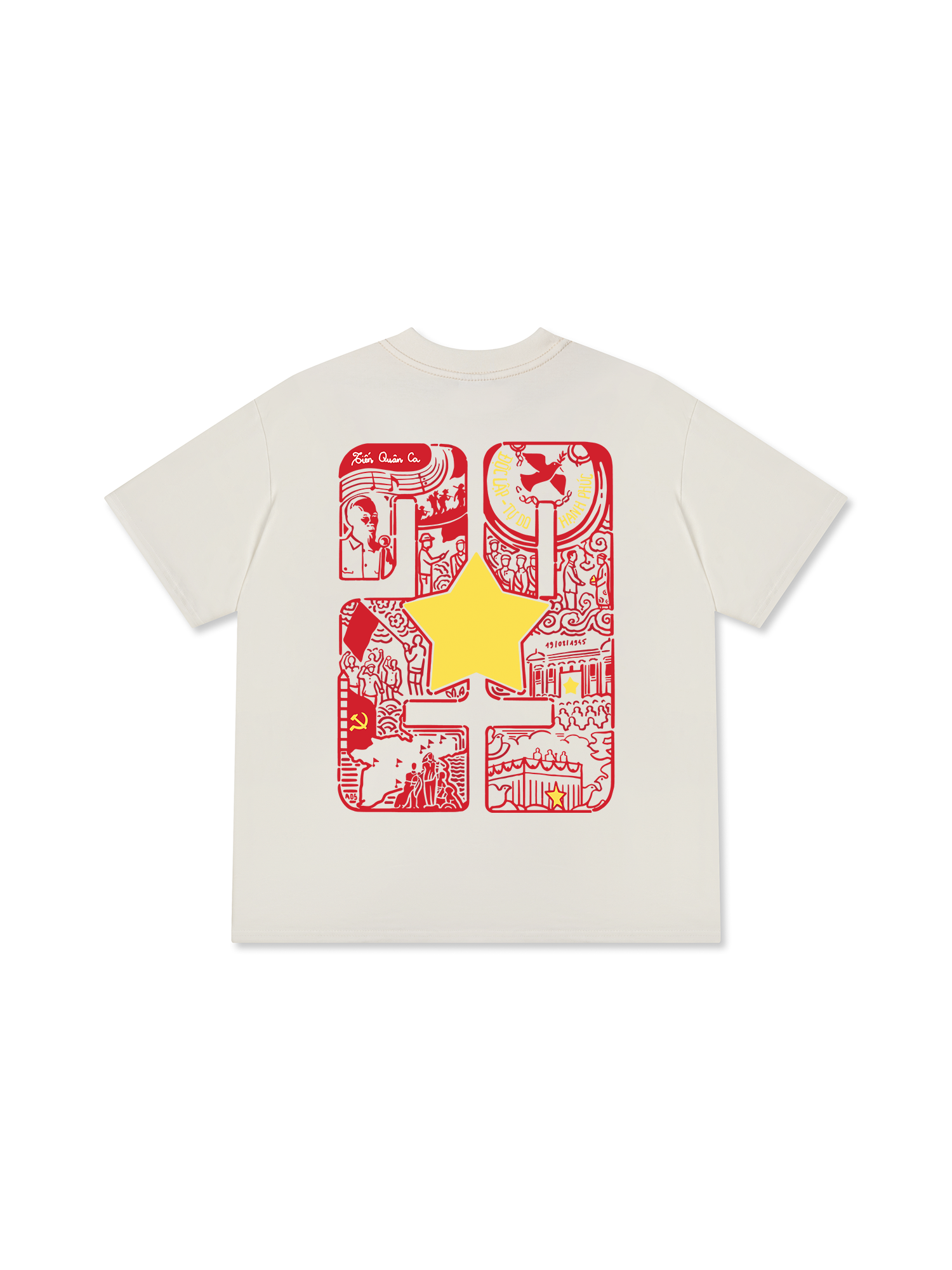 Áo Thun Relaxed Fit Việt Nam Quốc Khánh 02.09