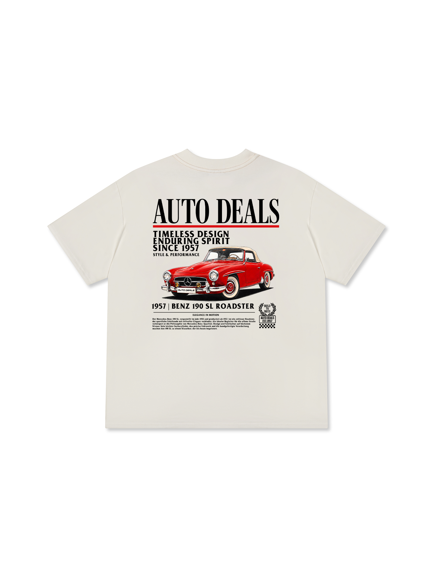 Áo Thun Relaxed Fit Auto Deals