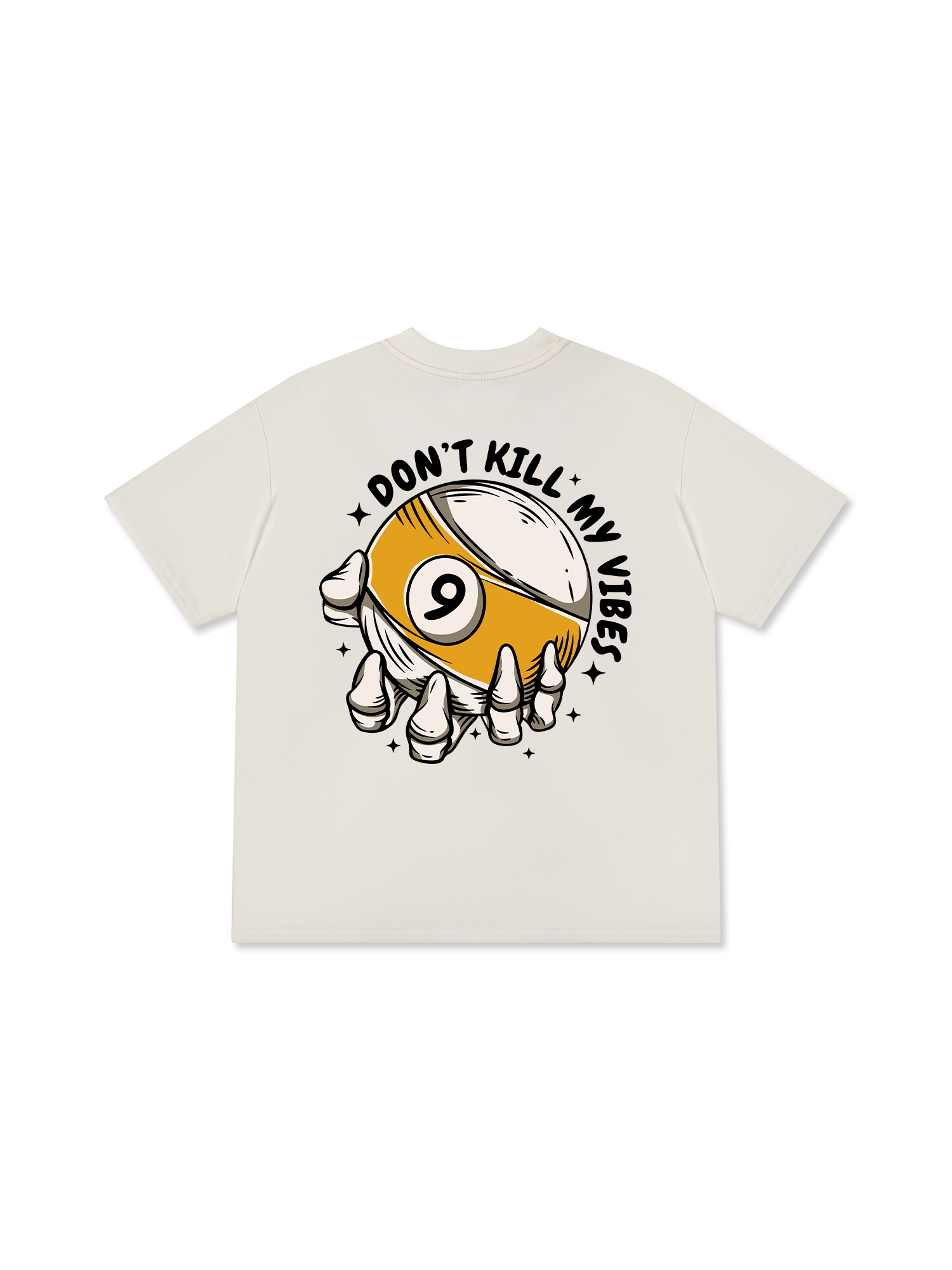 Áo Thun Relaxed Fit Billiards Don't Kill My Vibe