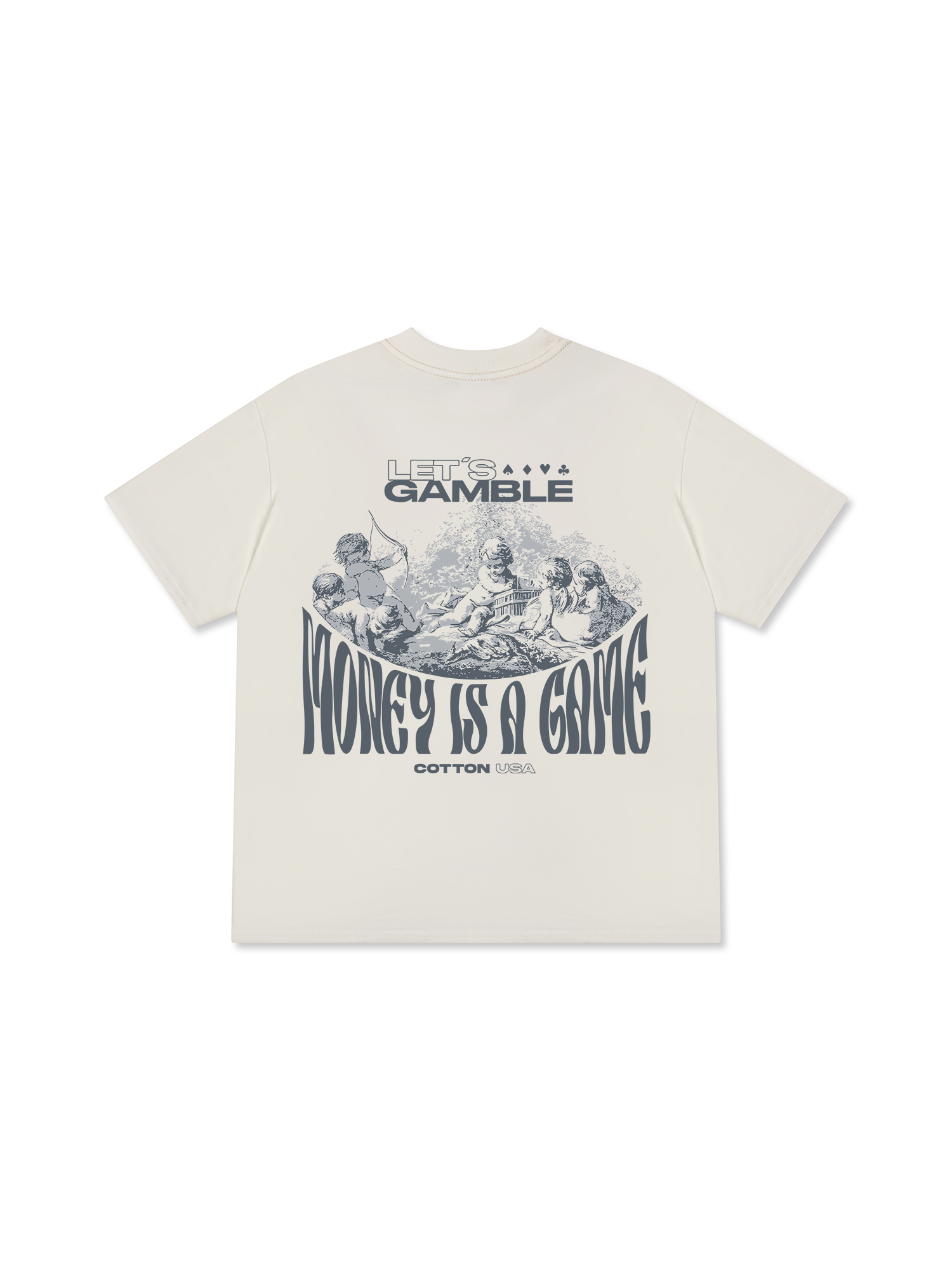 Áo Thun Relaxed Fit Money Is A Game