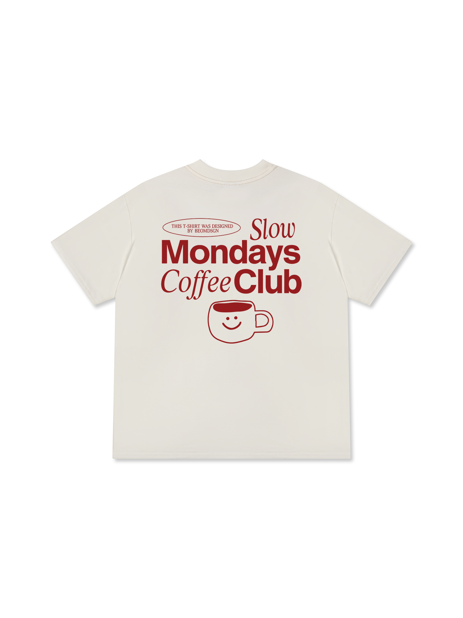 Áo Thun Relaxed Fit Slow Monday Coffee Club