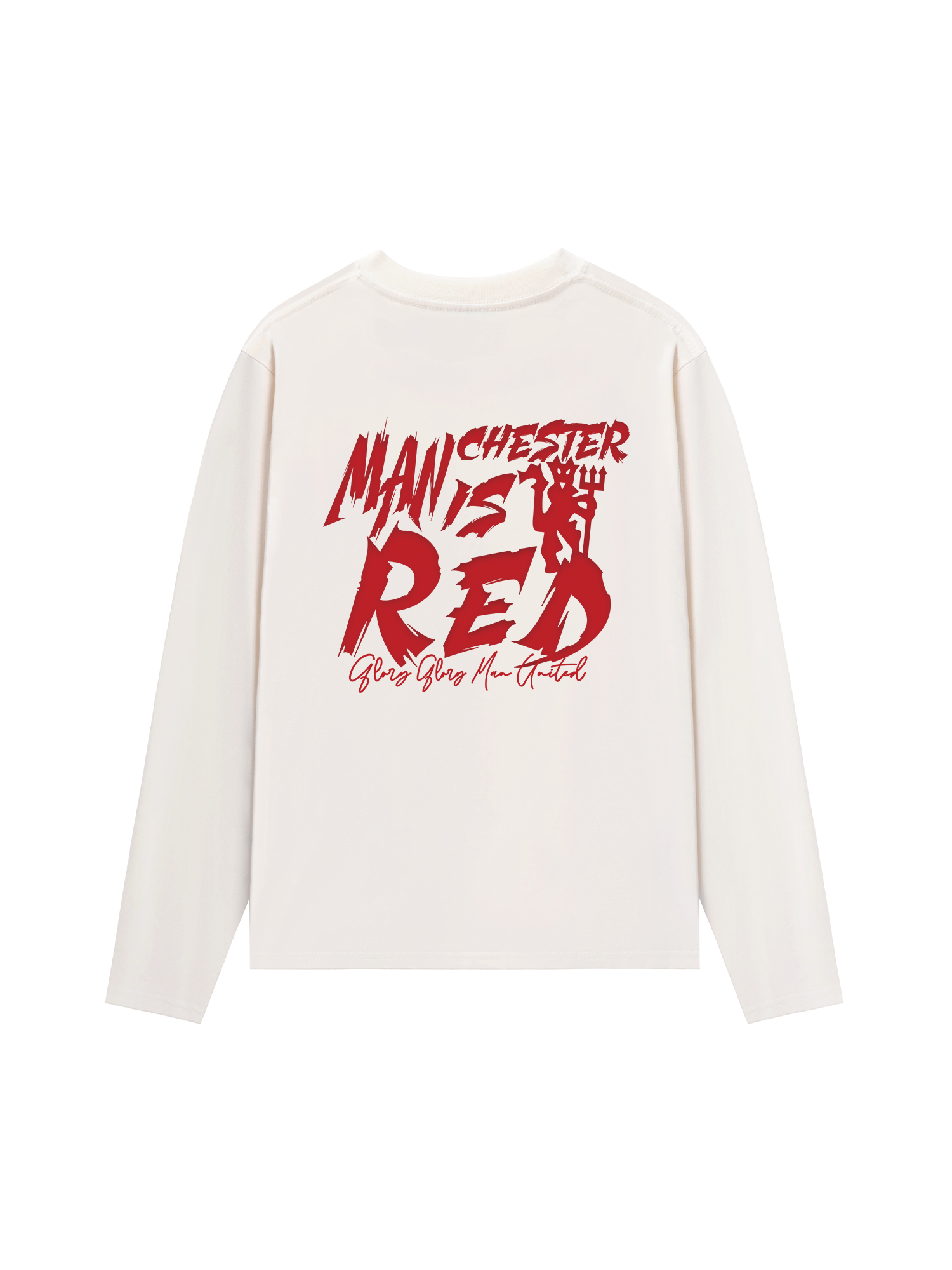 Áo Thun Dài Tay Manchester Is Red Glory Glory