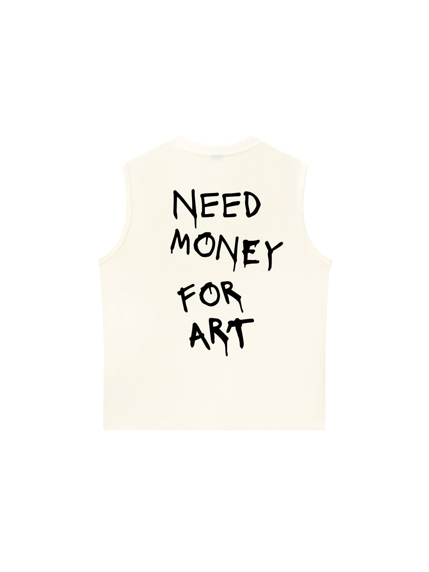 Áo Ba Lỗ Relaxed Fit Need Money For Art