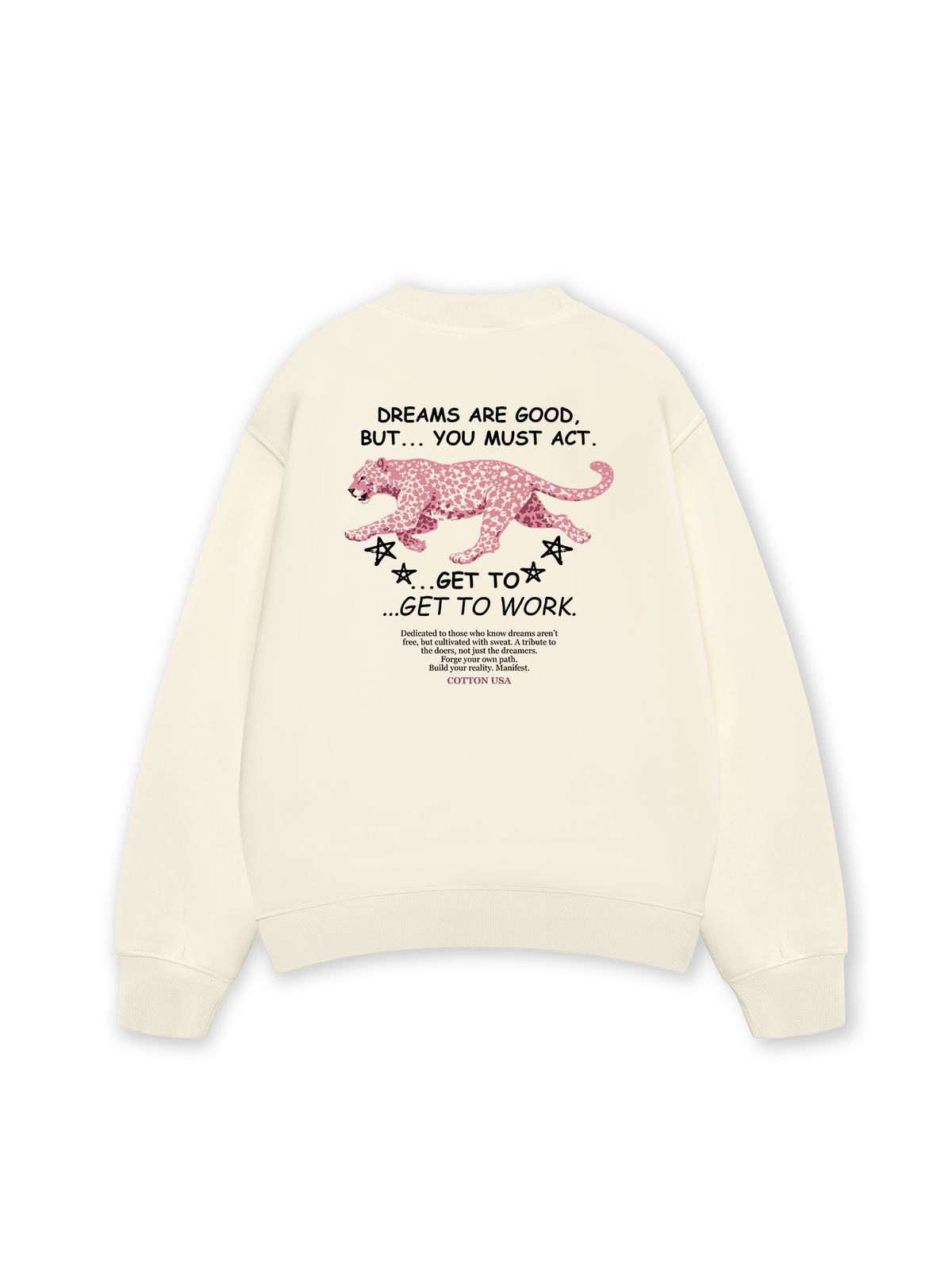 Áo Sweater Nỉ Hai Da Urban Leopard Pinkpanther
