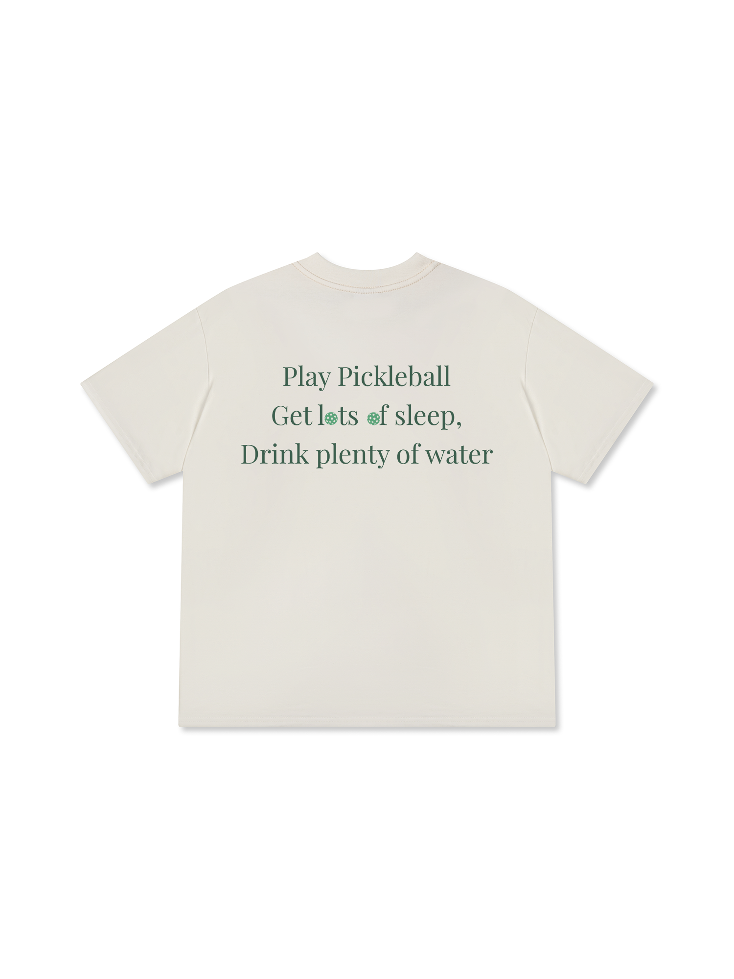 Áo Thun Relaxed Fit Pickleball Quote