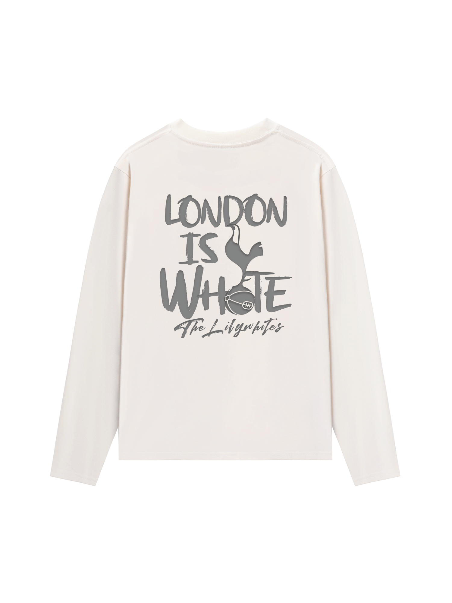 Áo Thun Dài Tay Tottenham Hotspur London Is White