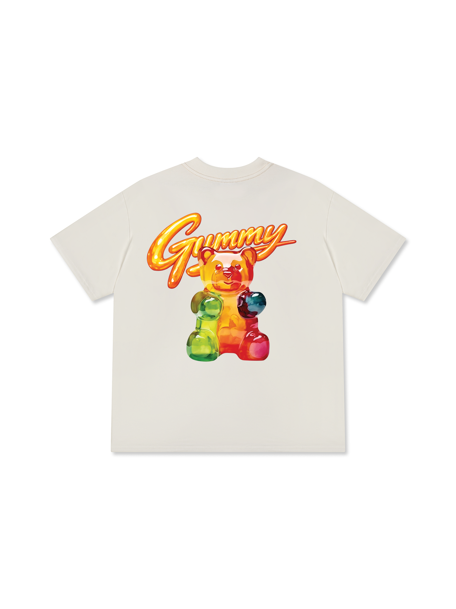 Áo Thun Relaxed Fit Orange Gummy Bear