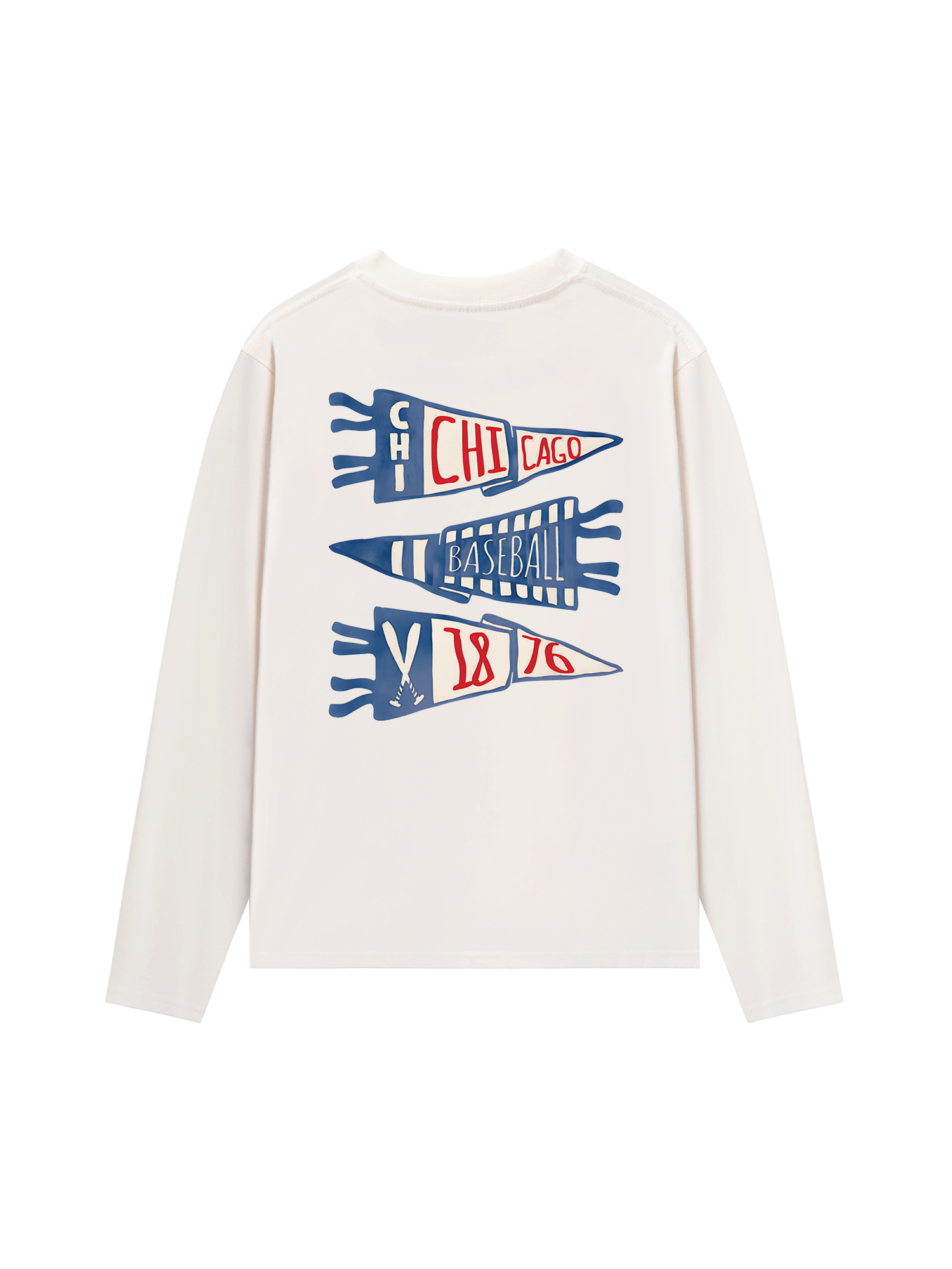 Áo Thun Dài Tay Chicago Baseball