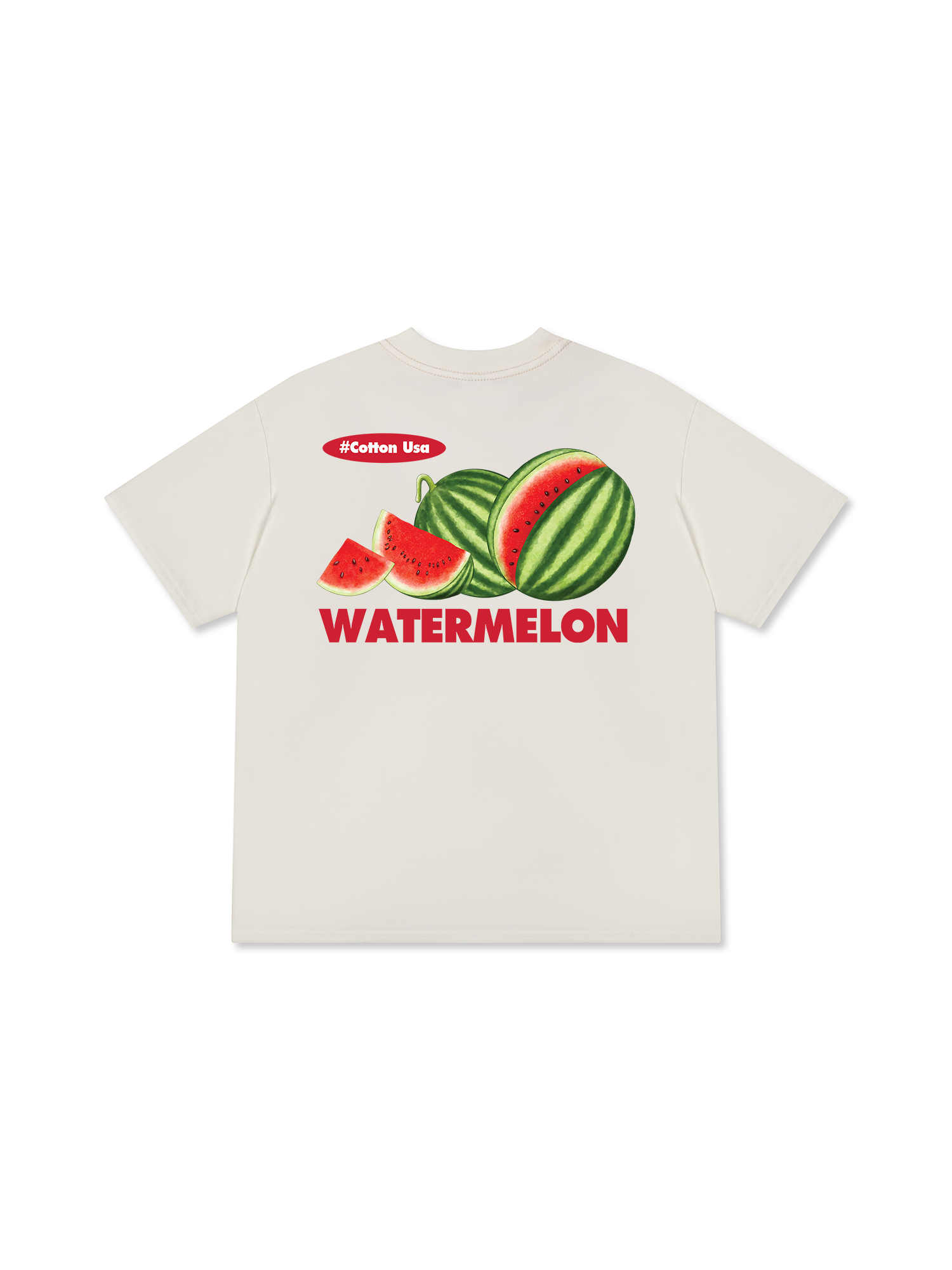 Áo Thun Relaxed Fit Tropical Watermelon Cottonusa