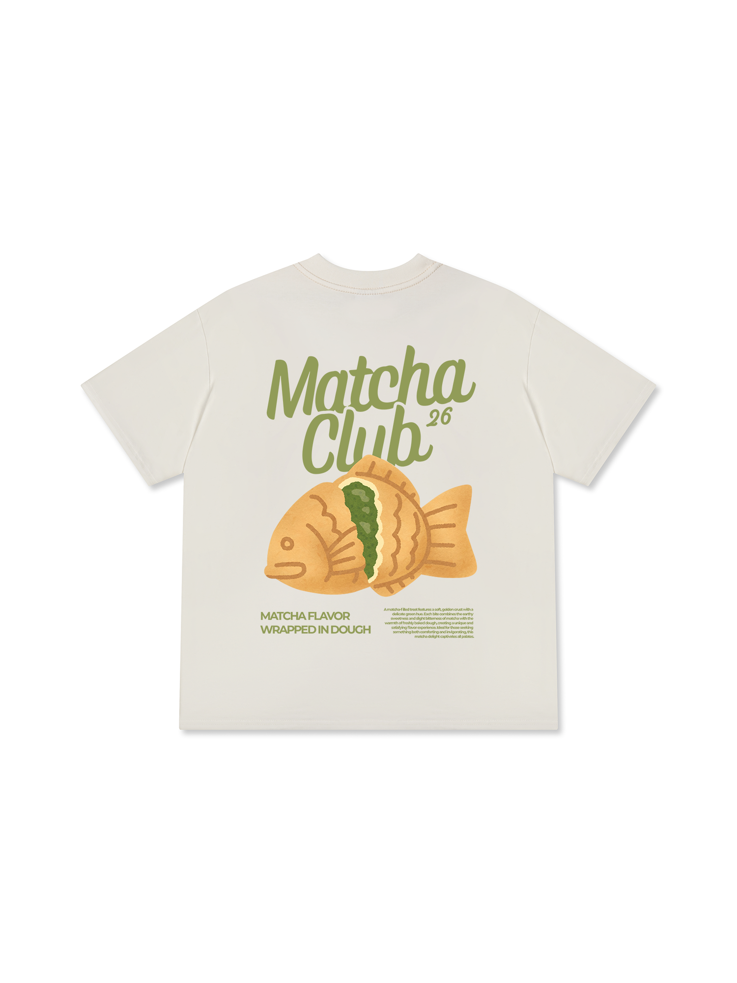 Áo Thun Relaxed Fit Matcha Club