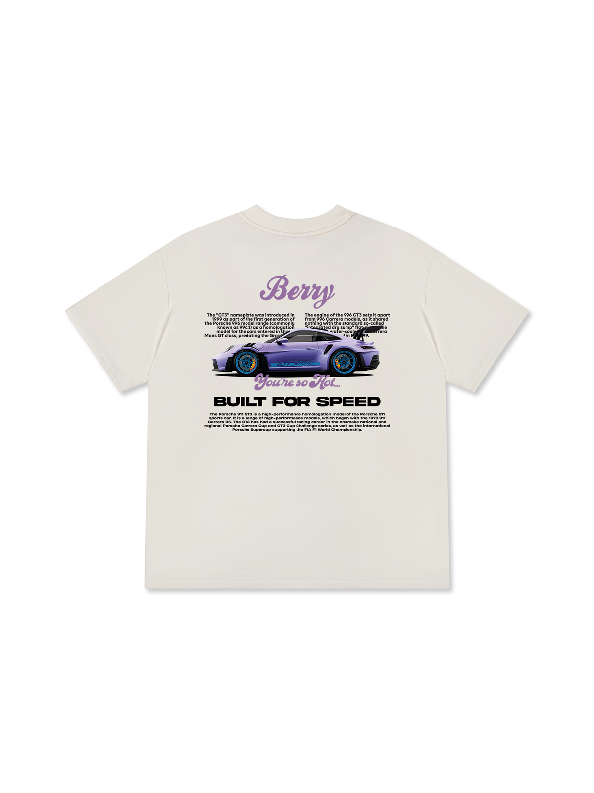 Áo Thun Relaxed Fit Violet Berry