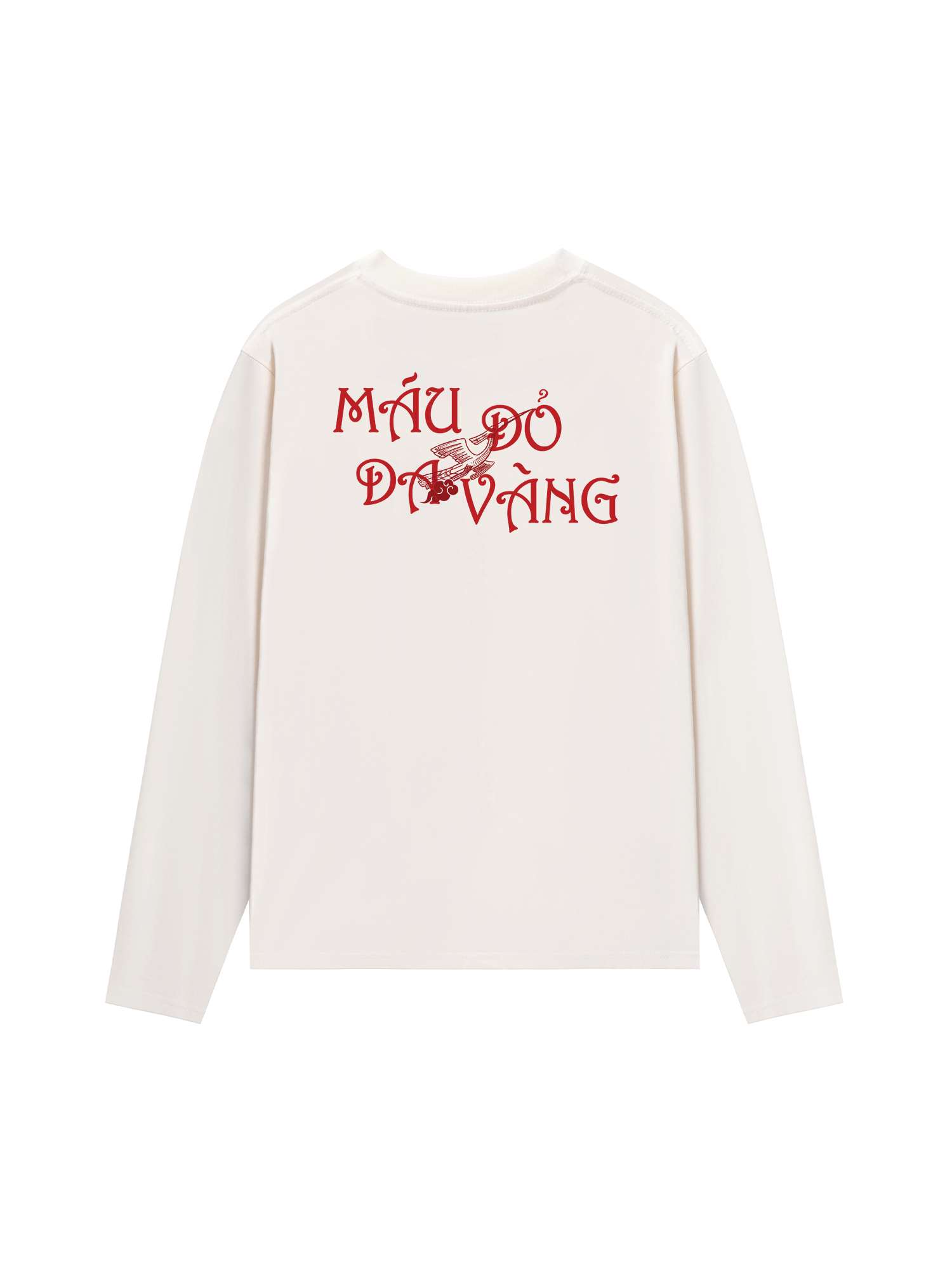 Áo Thun Dài Tay Người Việt - Máu Đỏ Da Vàng