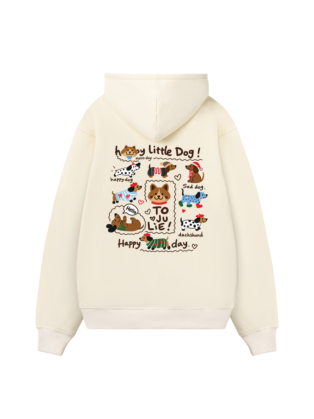 Happy Little Dog Hoodie