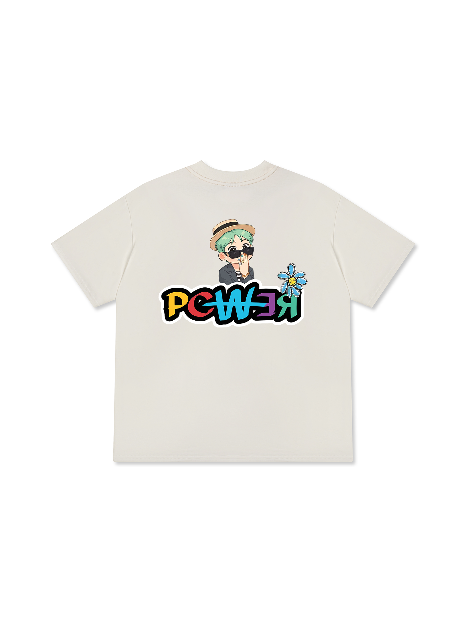 Áo Thun Relaxed Fit Idol G Dragon Chibi I Love GD