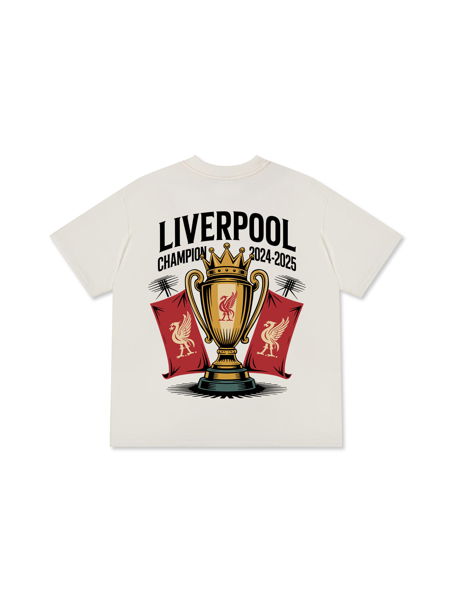 Áo Thun Relaxed Fit Soccer Liverpool Champion Cup