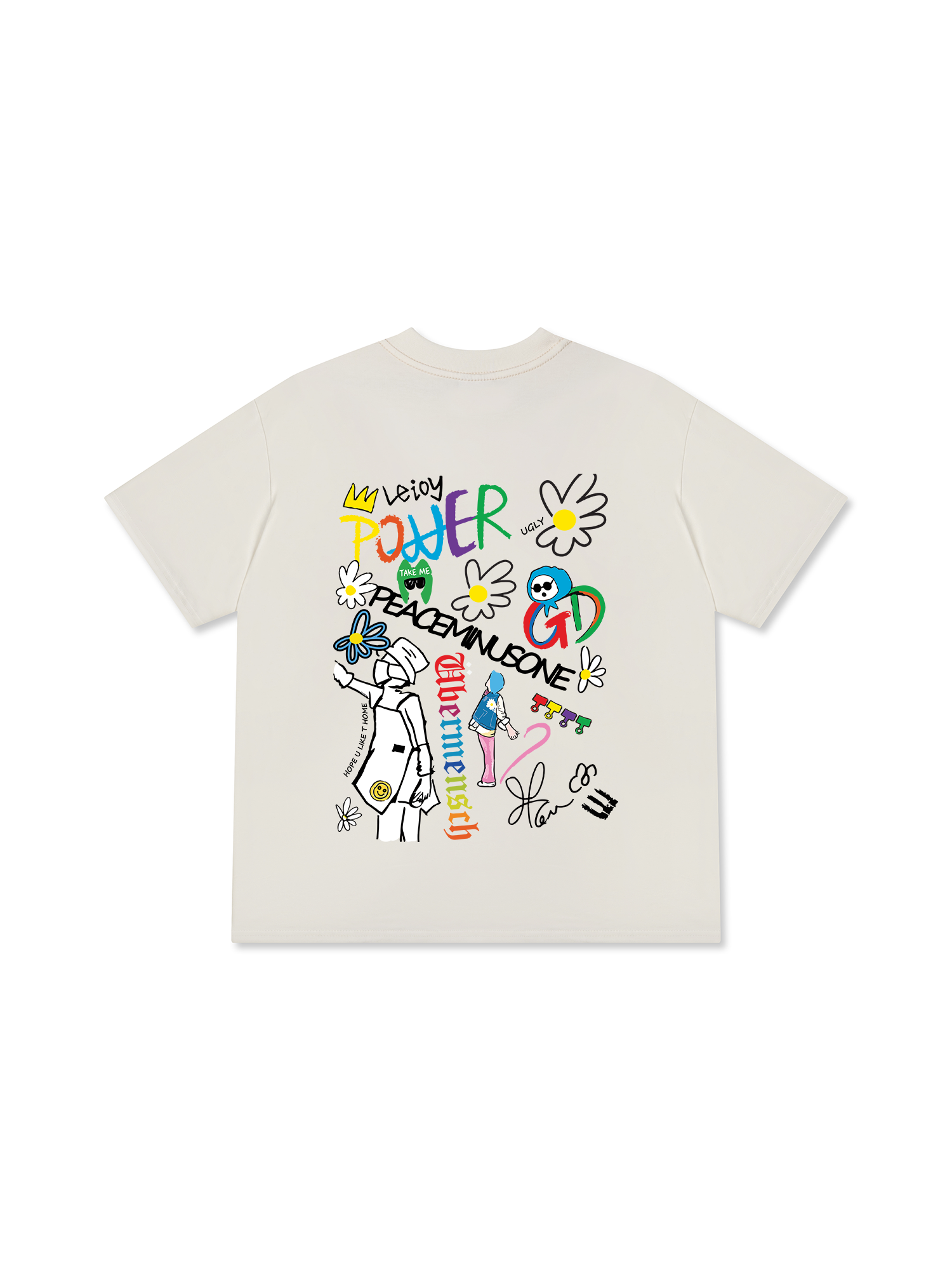 Áo Thun Relaxed Fit Idols G-Dragon Peaceminusone Mood