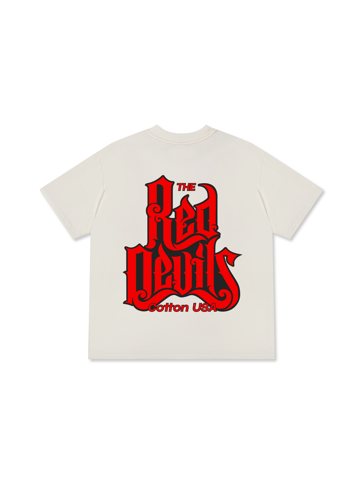 Áo Thun Relaxed Fit Soccer Art Style The Red Devils