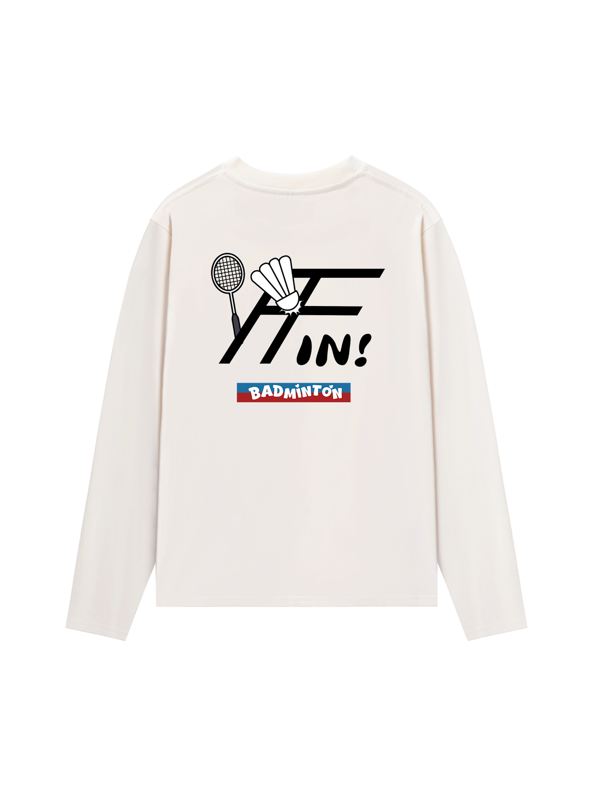 Áo Thun Dài Tay Badminton In