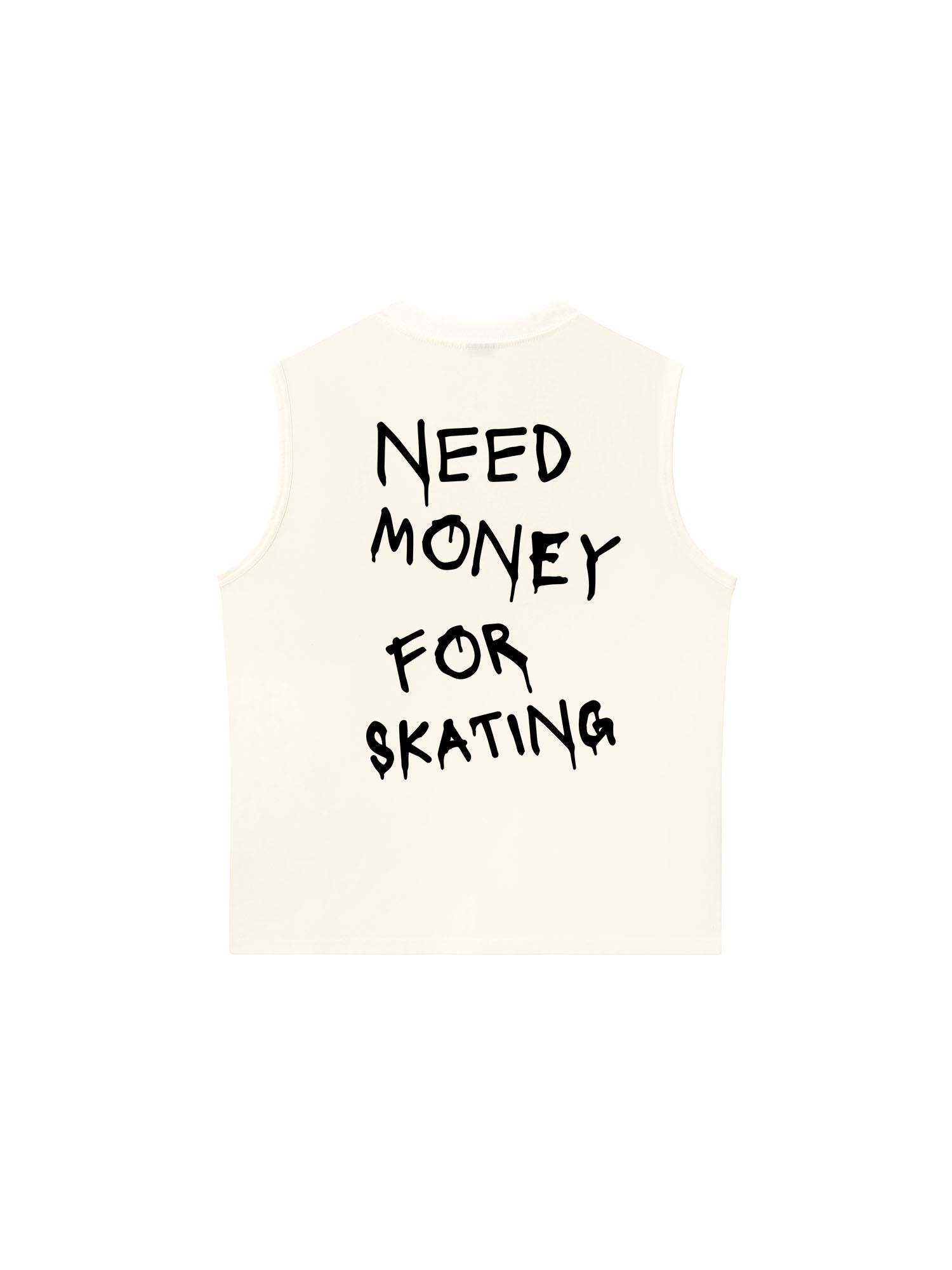 Áo Ba Lỗ Relaxed Fit Need Money For Skating