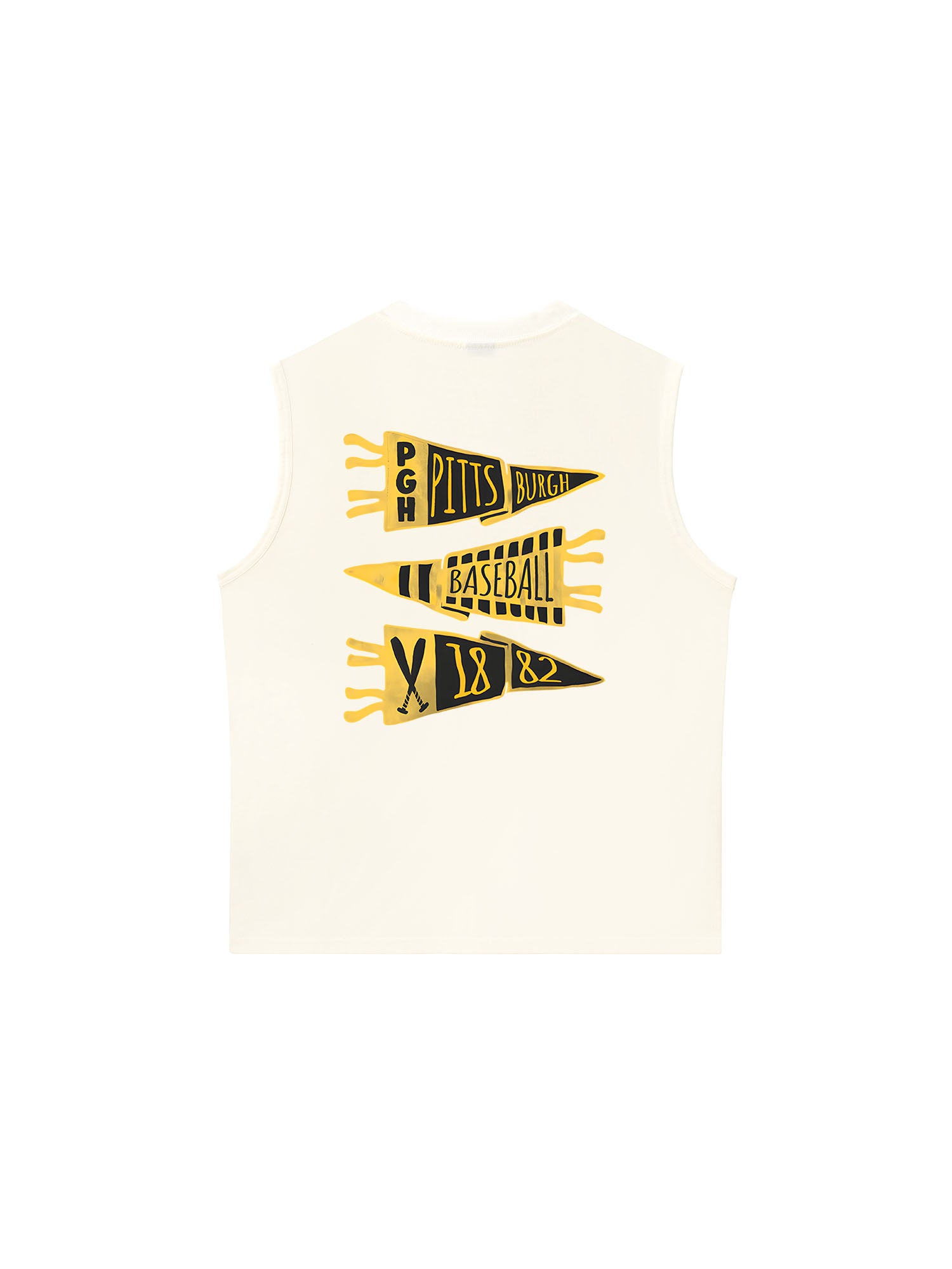 Áo Ba Lỗ Relaxed Fit Baseball Pitts Burgh