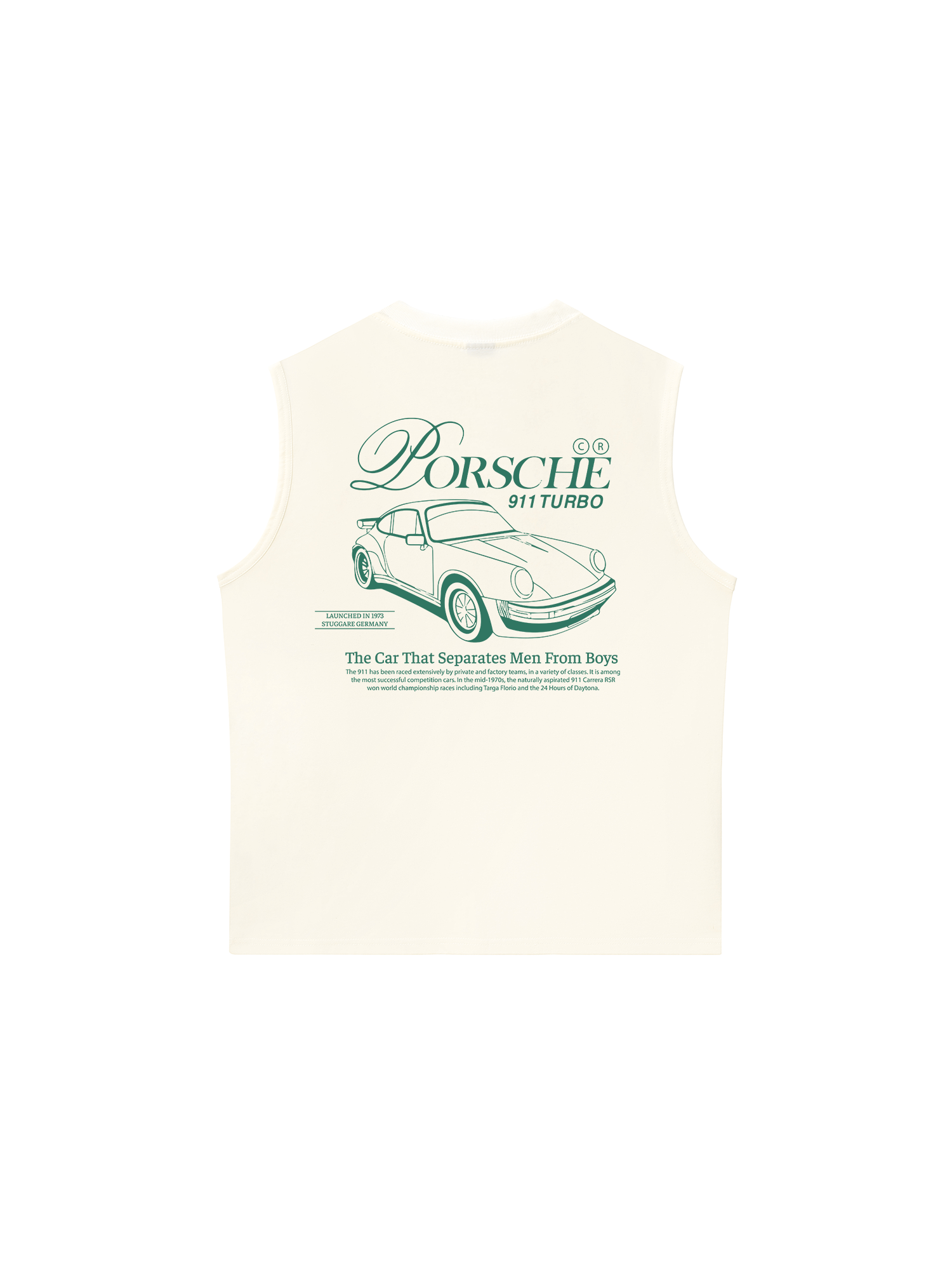 Áo Ba Lỗ Relaxed Fit Porsche The Car That Separates