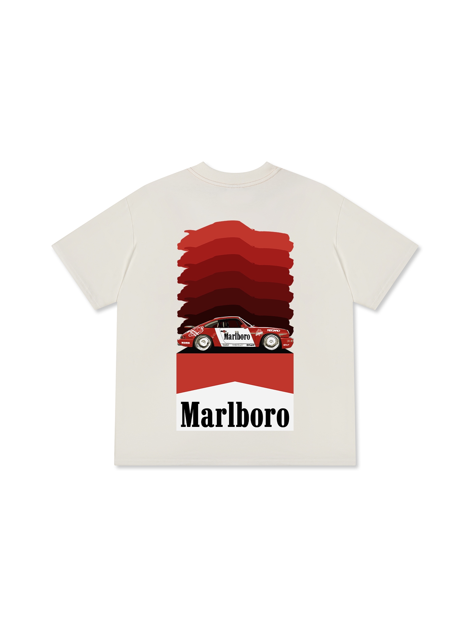 Áo Thun Relaxed Fit Marlboro Gradient Racing