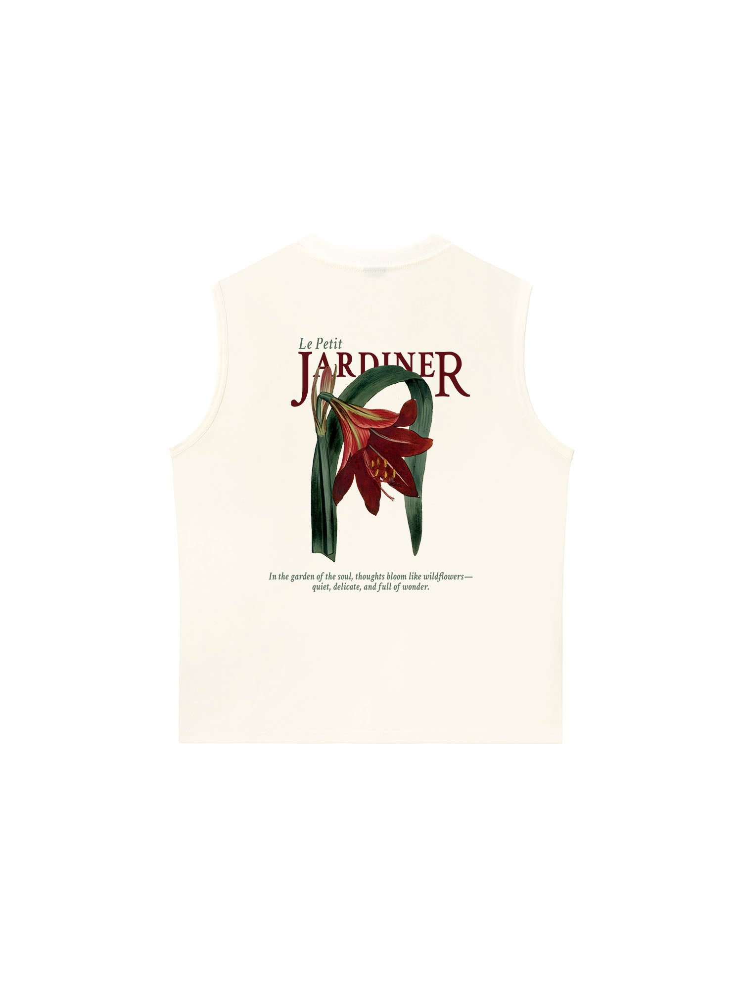 Áo Ba Lỗ Relaxed Fit Le Petit Jardiner