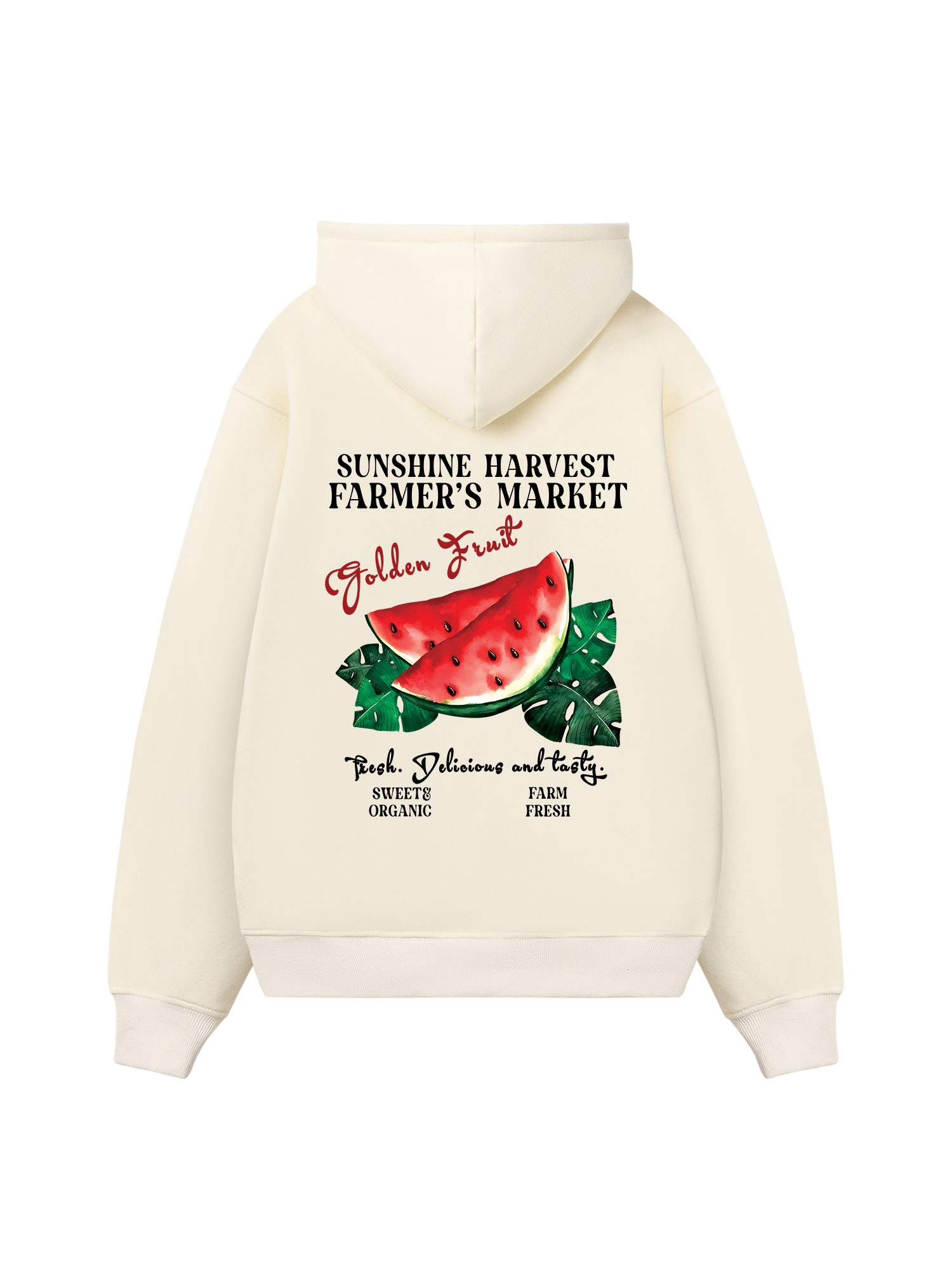 Tropical Watermelon Farm Marrket Hoodie