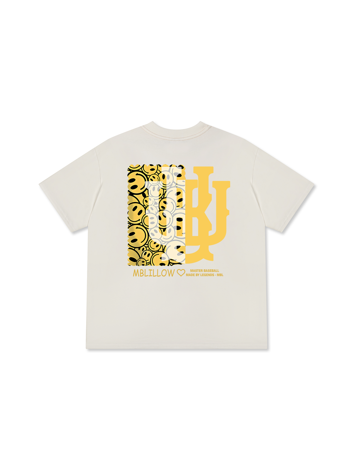 Áo Thun Relaxed Fit  Master Baseball Smiley