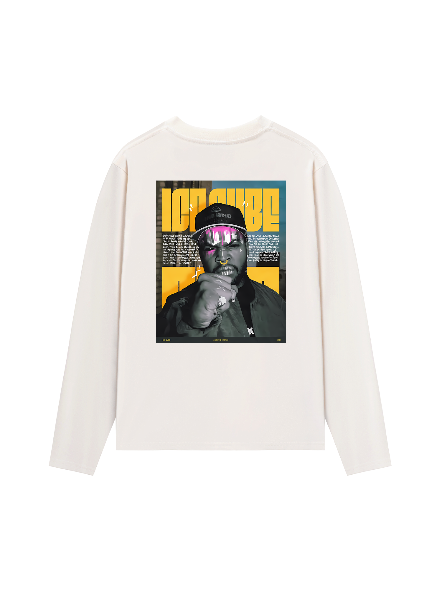 Áo Thun Dài Tay Rapper Ice Cube Dont Say Nothing