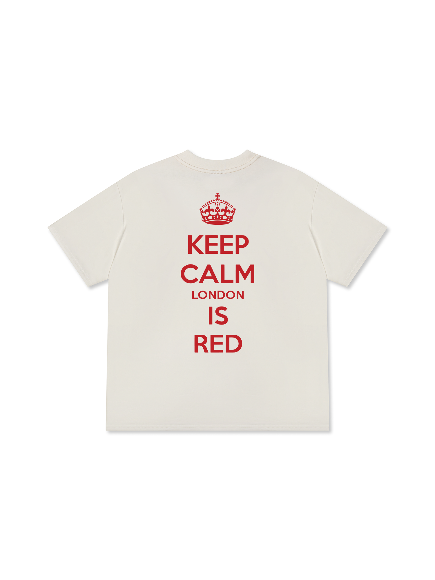 Áo Thun Relaxed Fit Soccer Keep Calm London Is Red