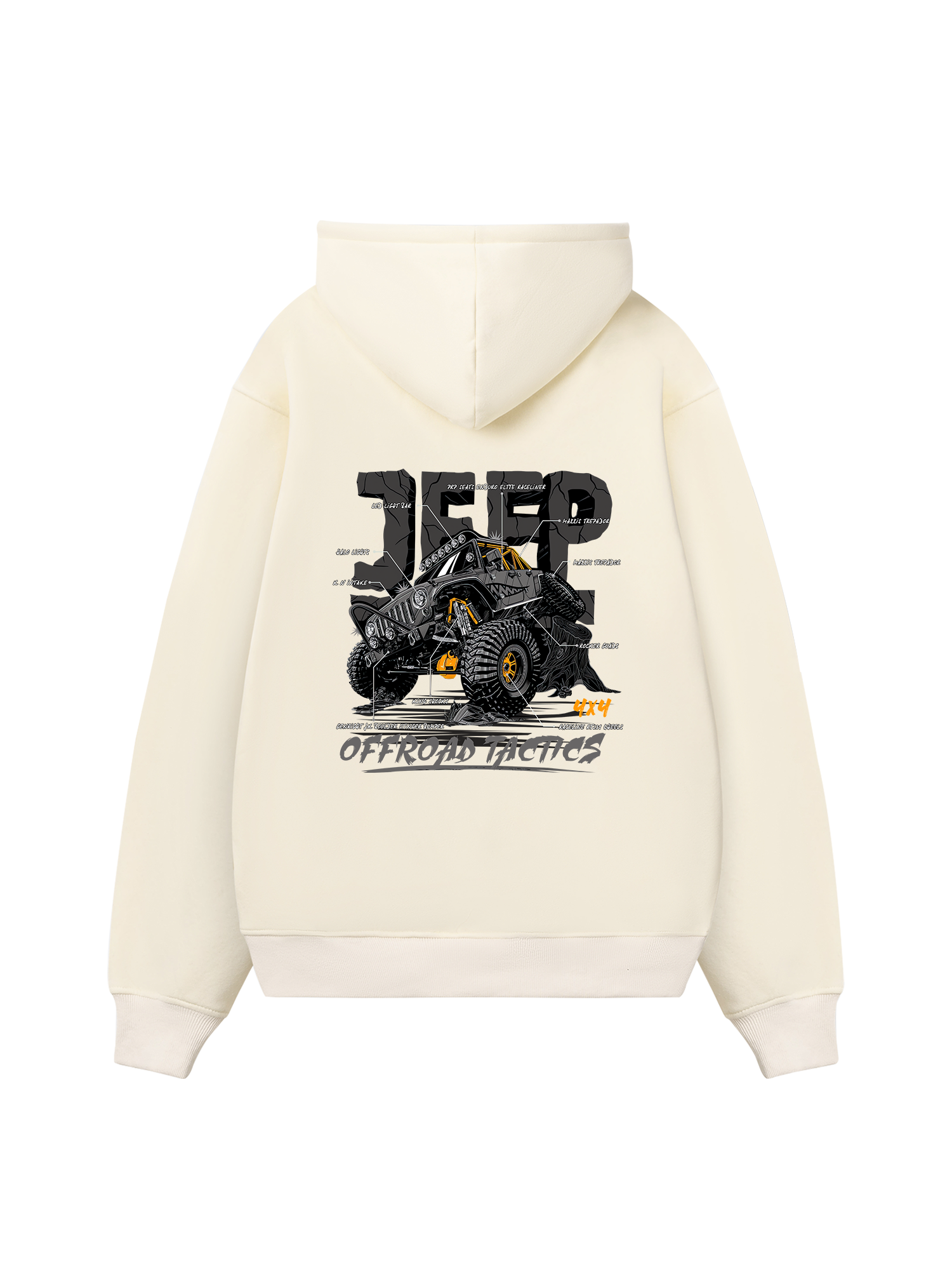 JEEP  OFFROAD TACTICS Hoodie