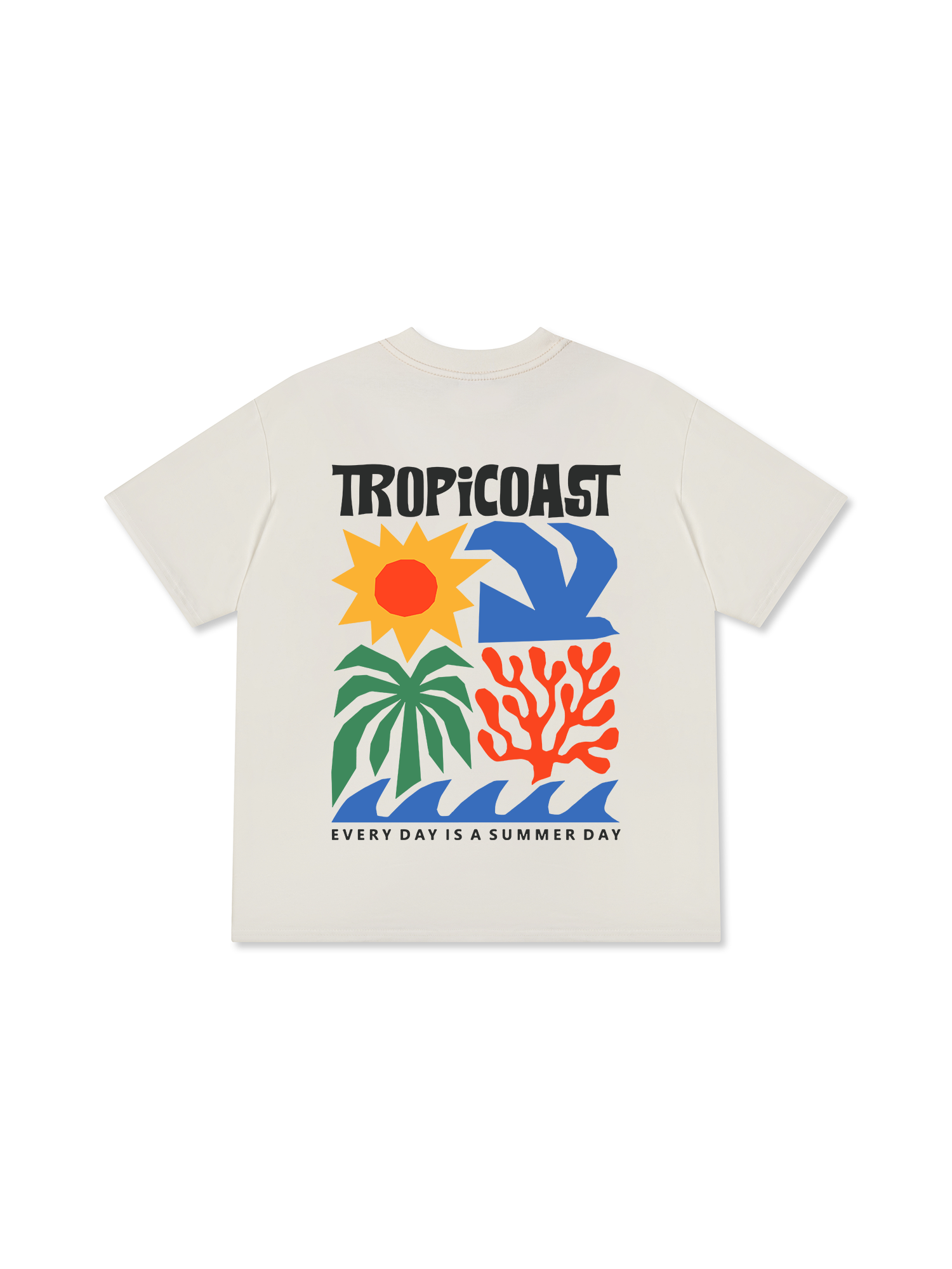 Áo Thun Relaxed Fit Tropicoast View