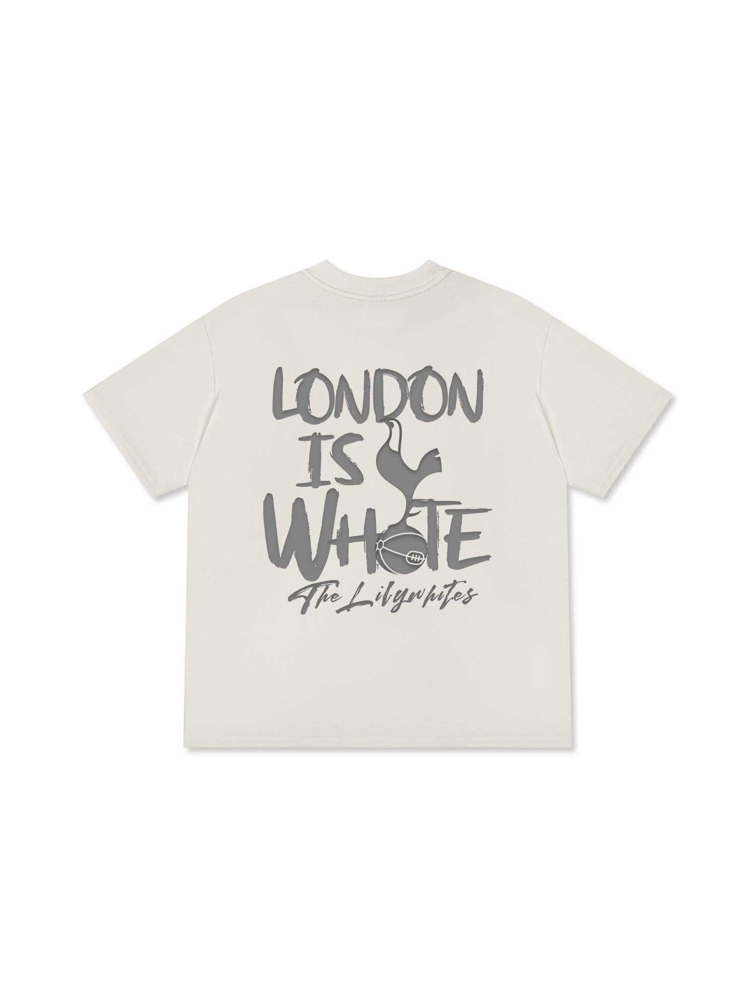 Áo Thun Relaxed Fit Tottenham Hotspur London Is White
